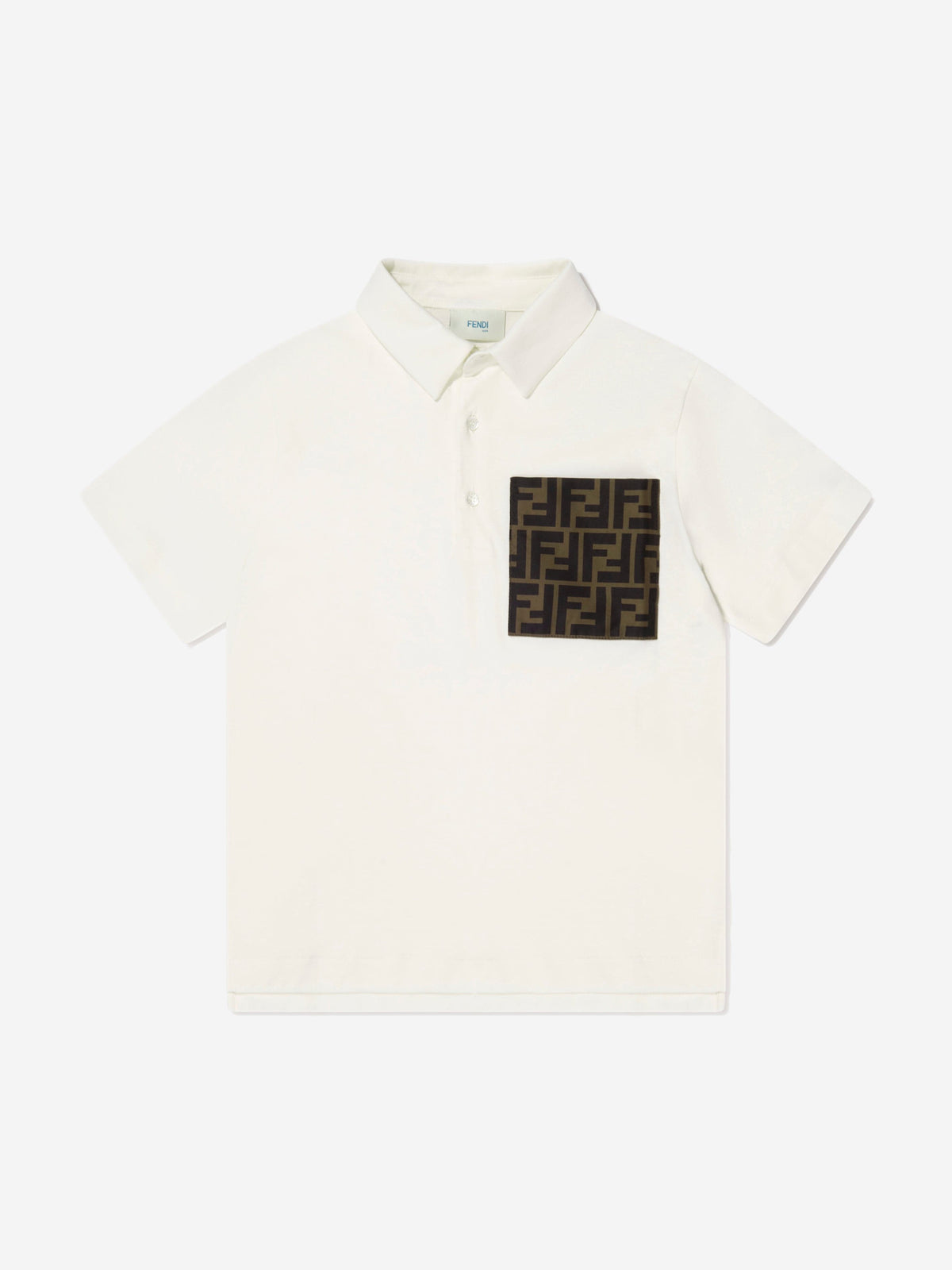 Fendi Logo Pocket Polo Shirt
