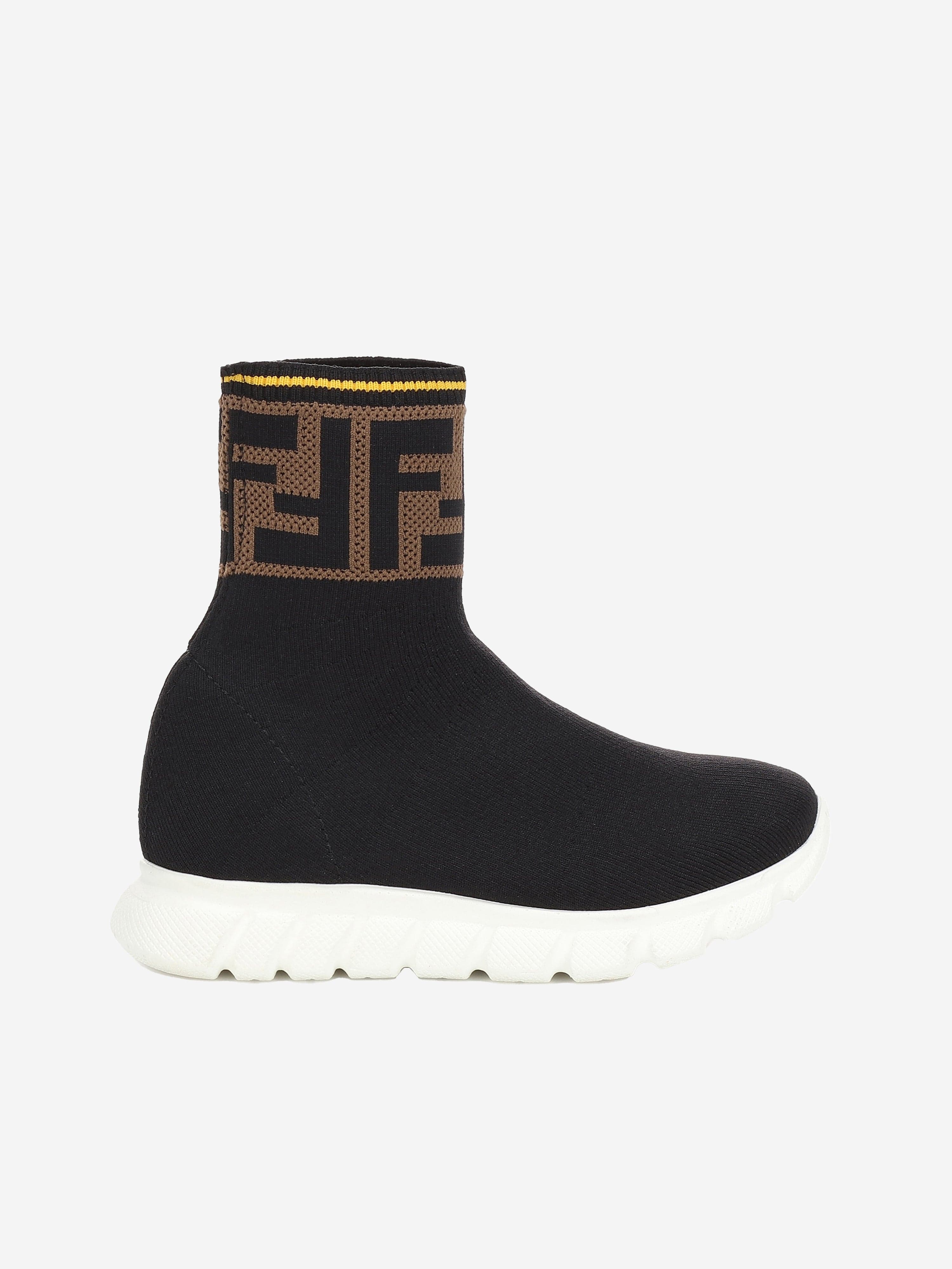 Fendi Kids Speed Trainers - Black Speed Trainers