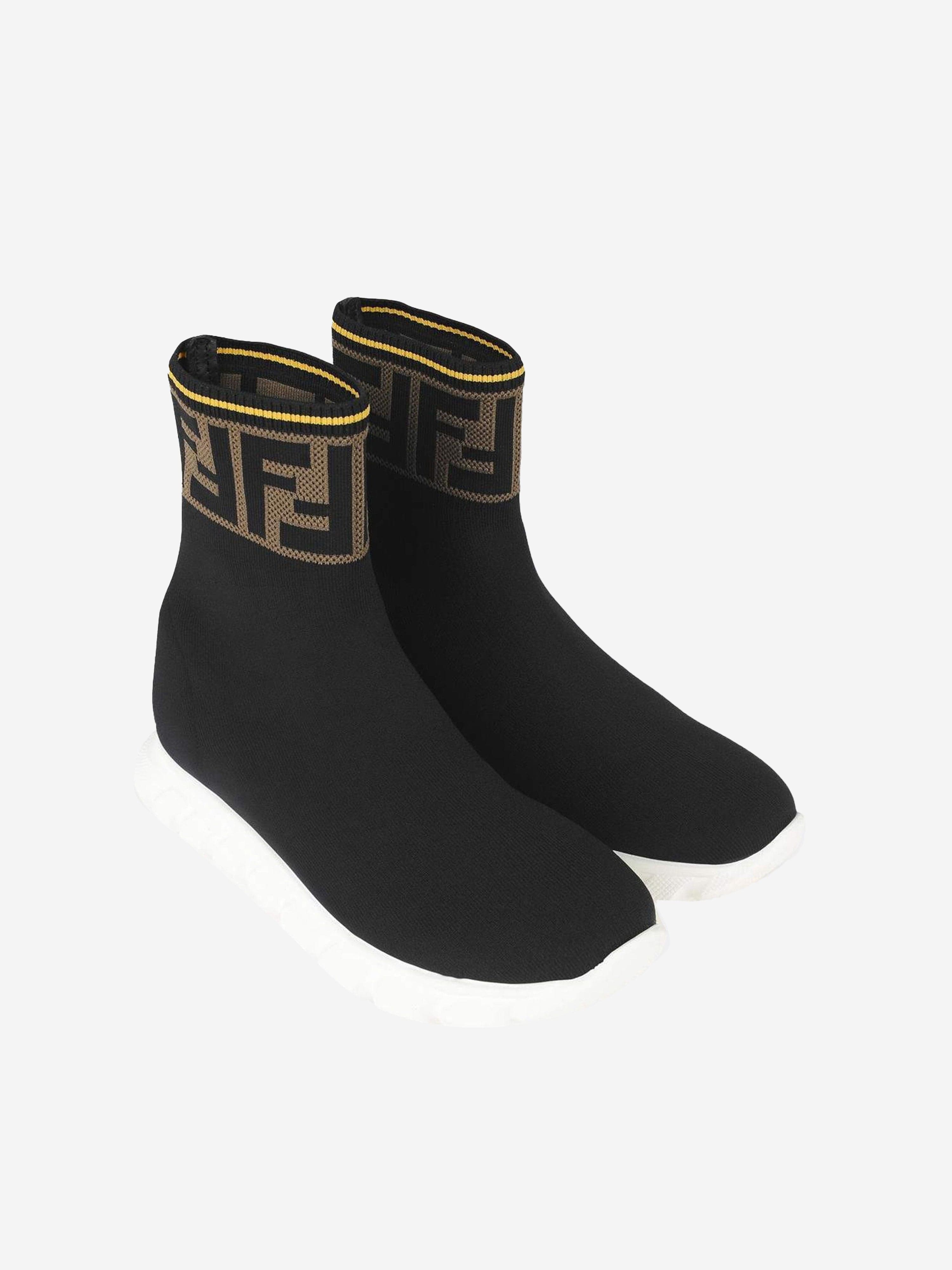 Fendi Kids Speed Trainers - Black Speed Trainers