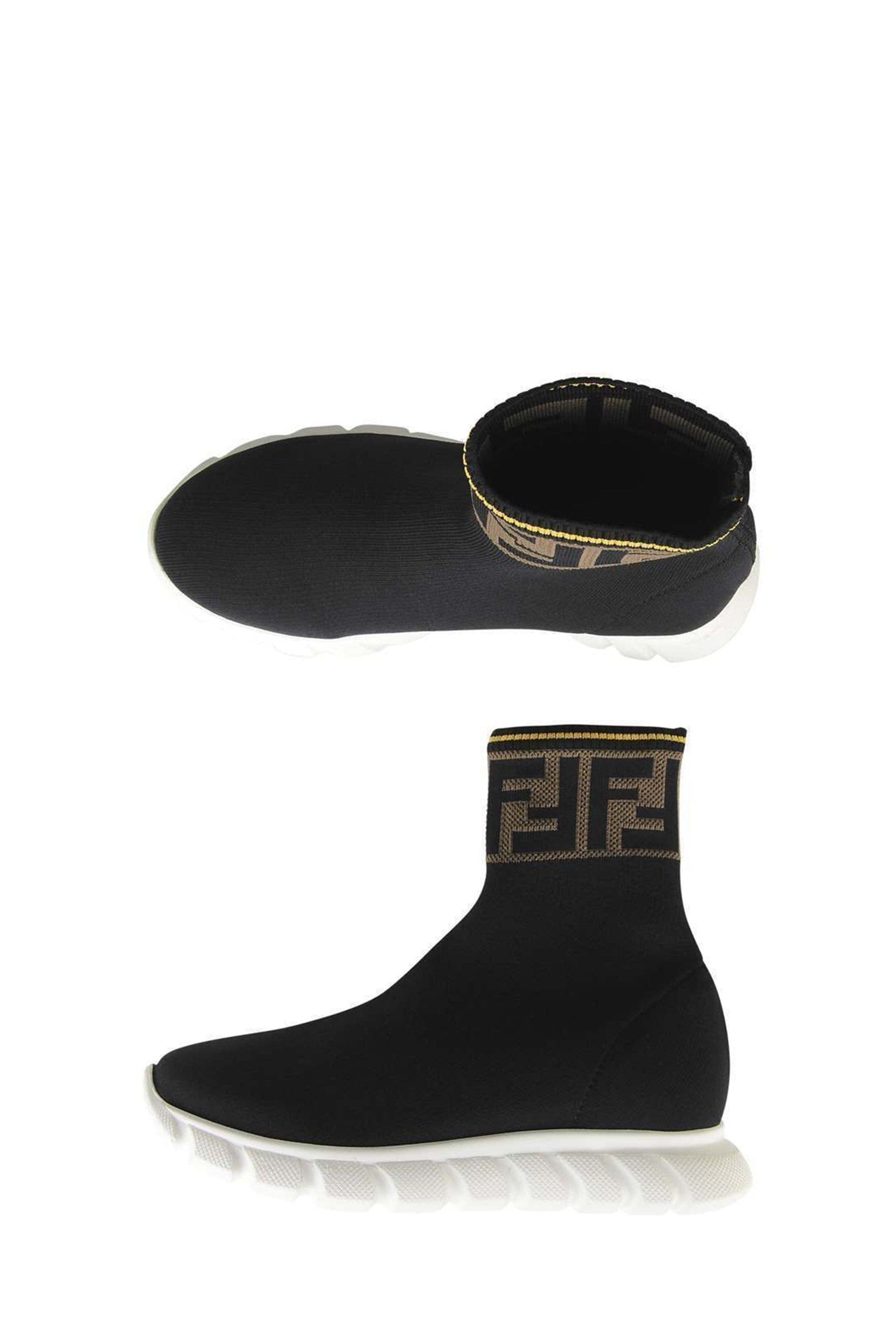 Fendi Kids Speed Trainers - Black Speed Trainers