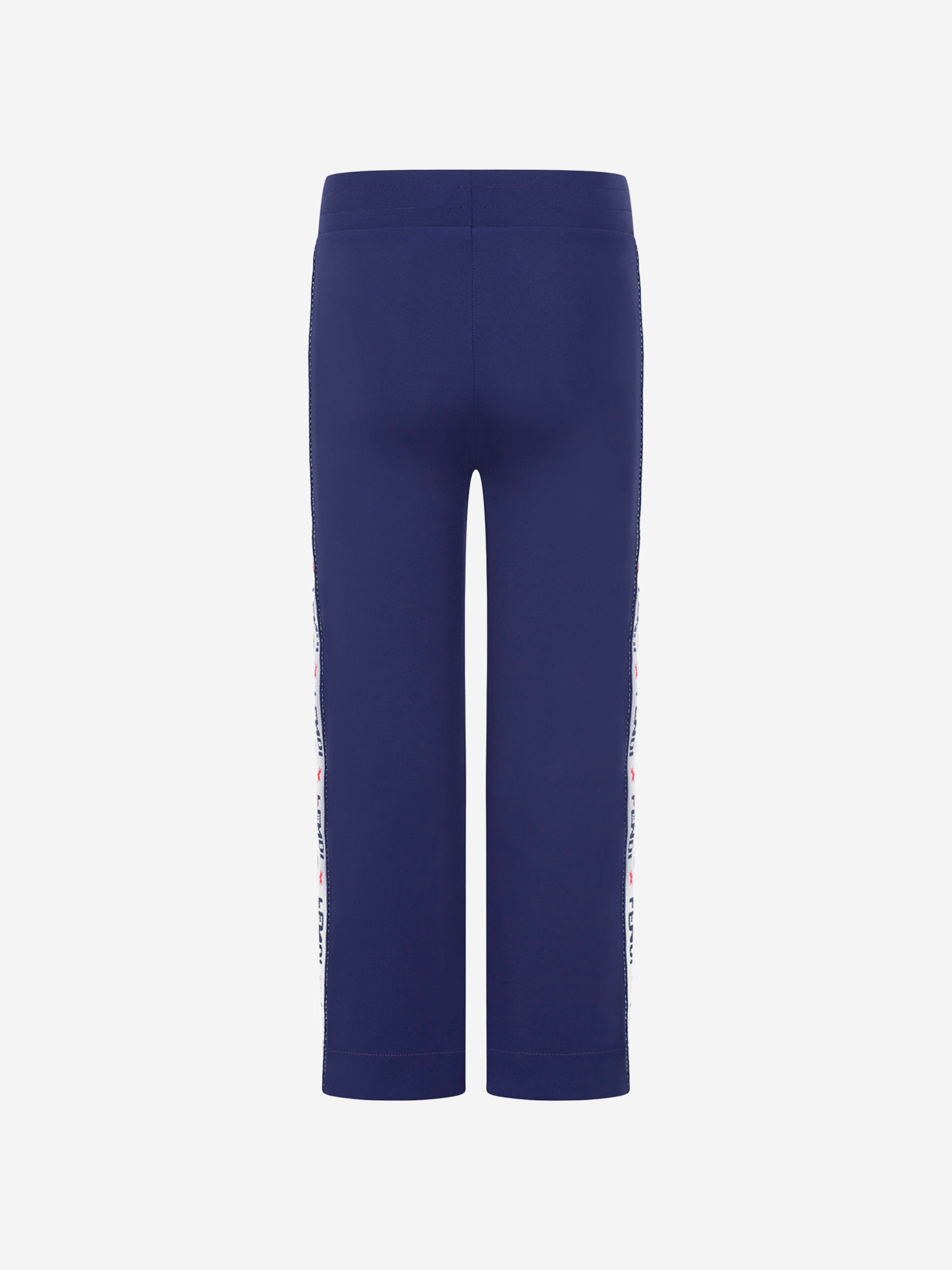 Fendi Mania Logo Trim Trousers