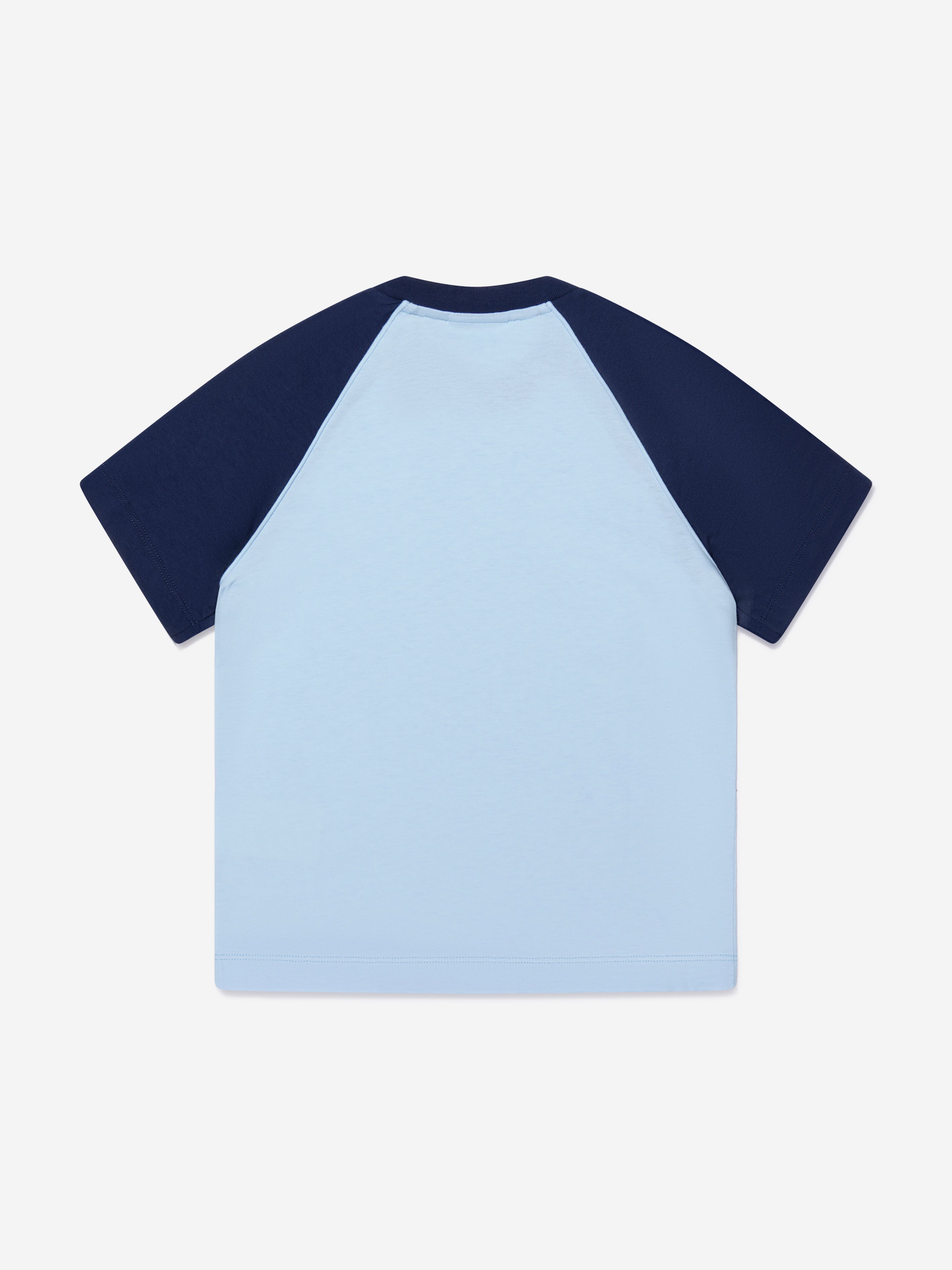 Fendi Boys FF Logo T-Shirt in Blue