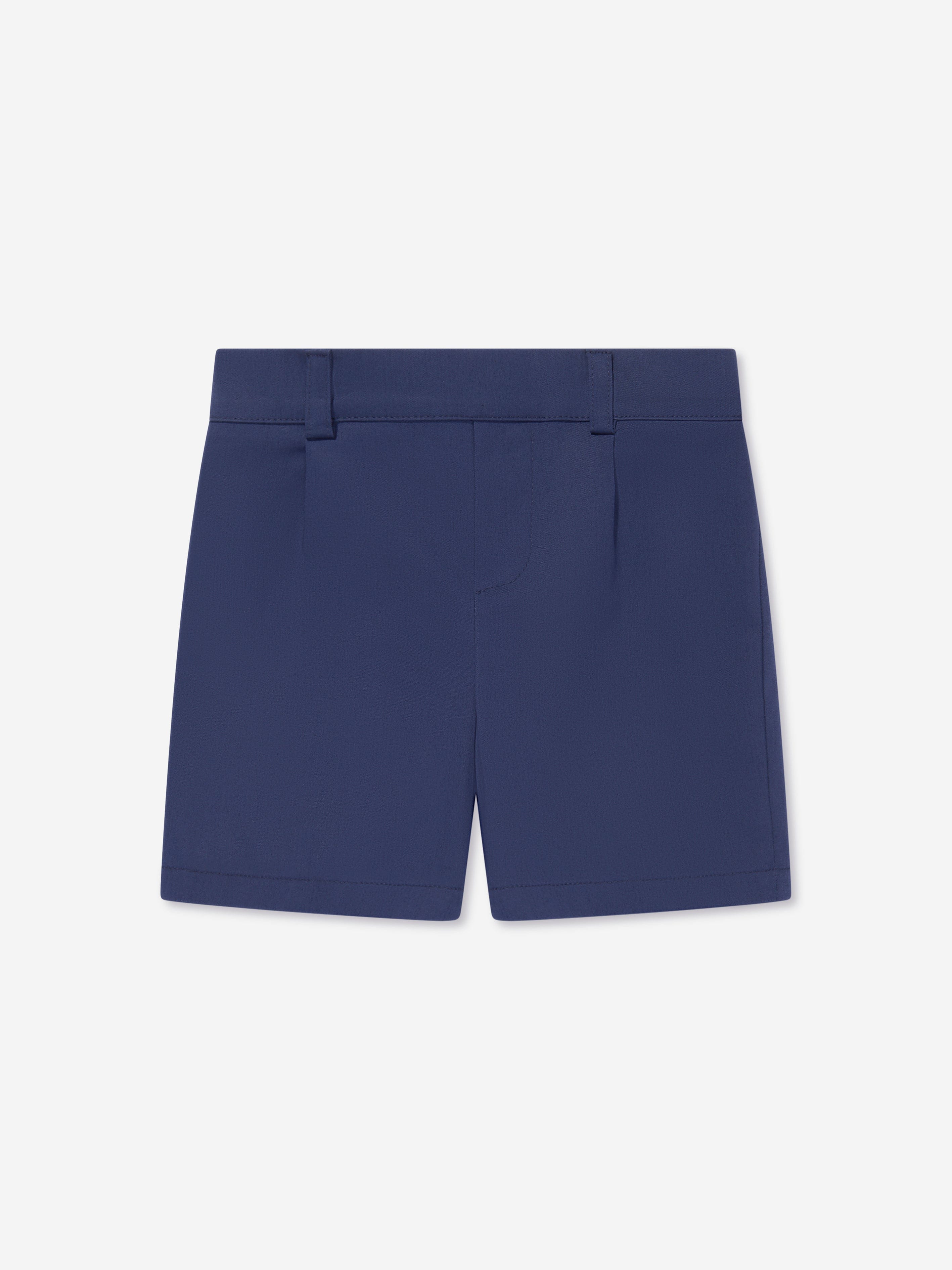 Fendi Baby Boys Logo Romper in Navy