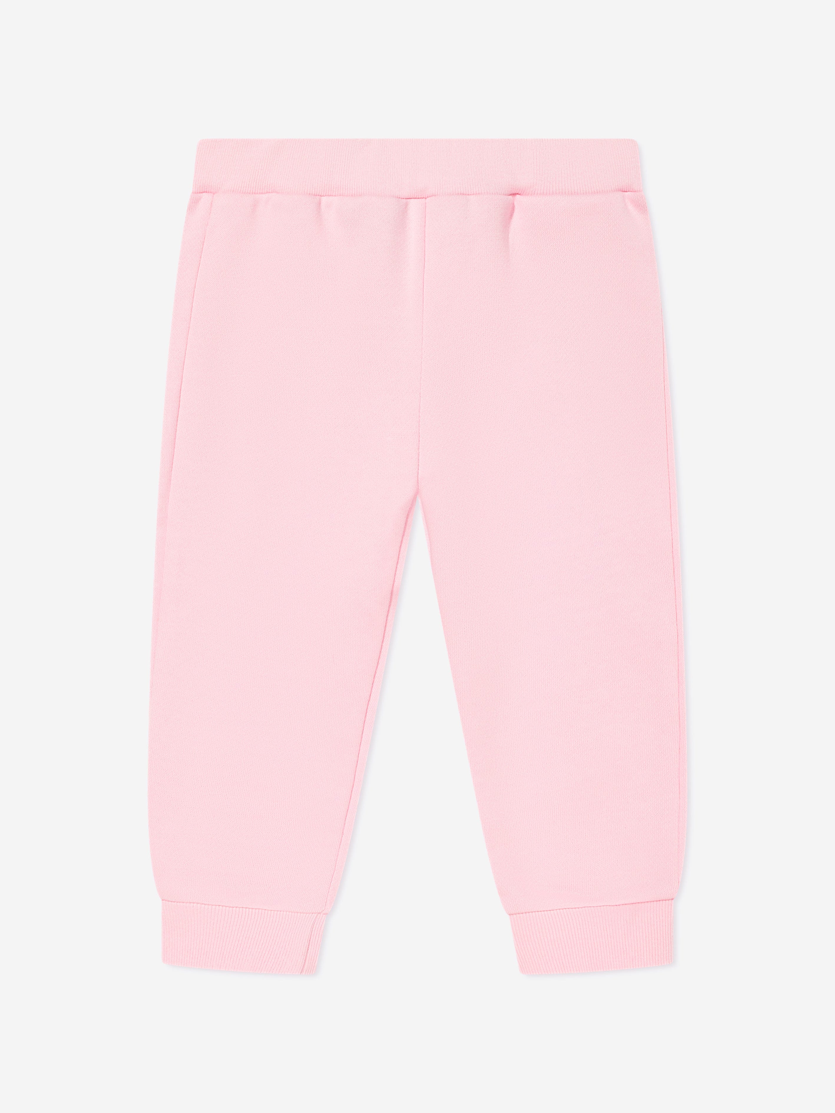 Fendi Baby Girls Logo Joggers in Pink