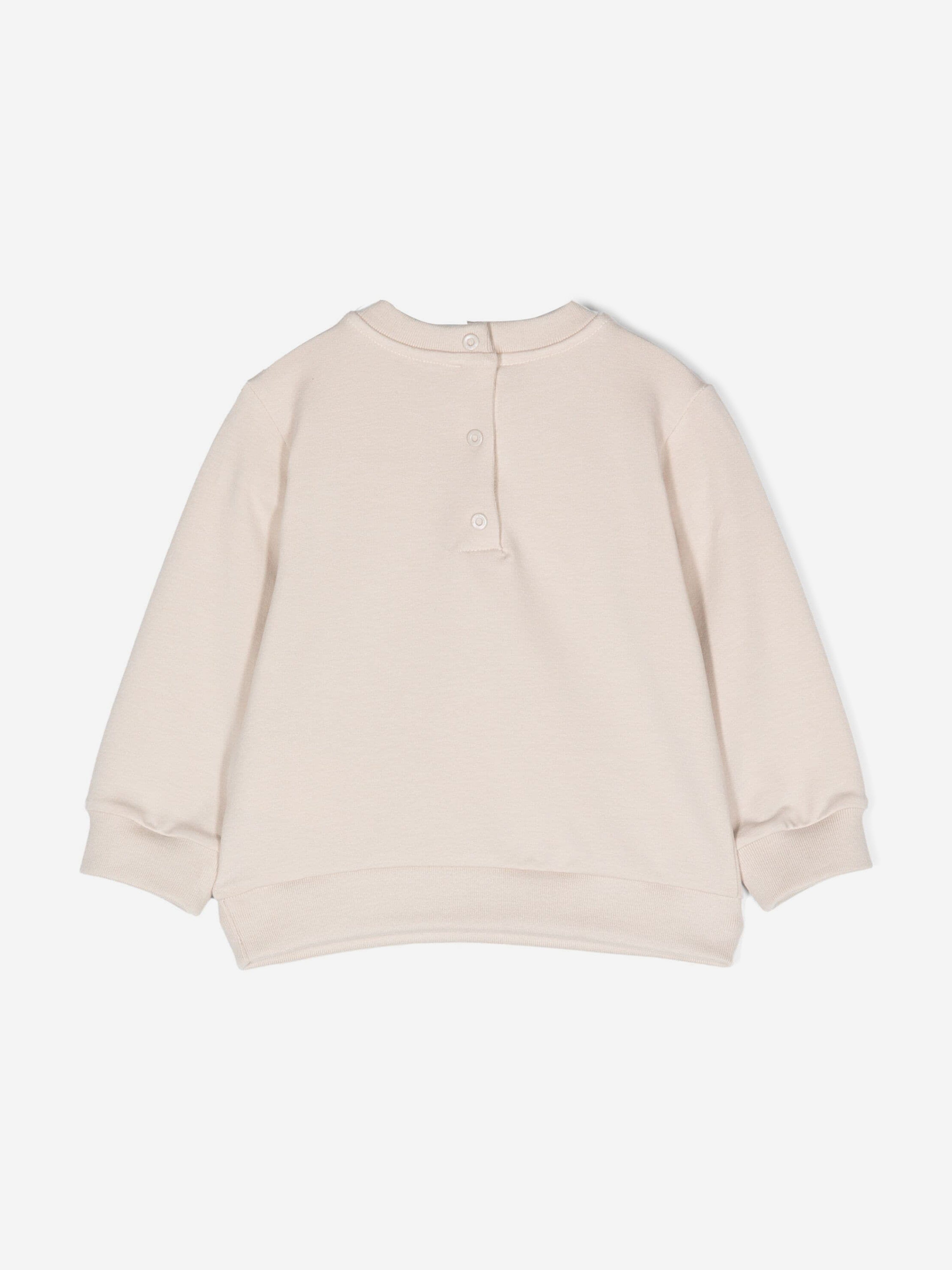 Fendi Baby Logo Sweatshirt in Beige