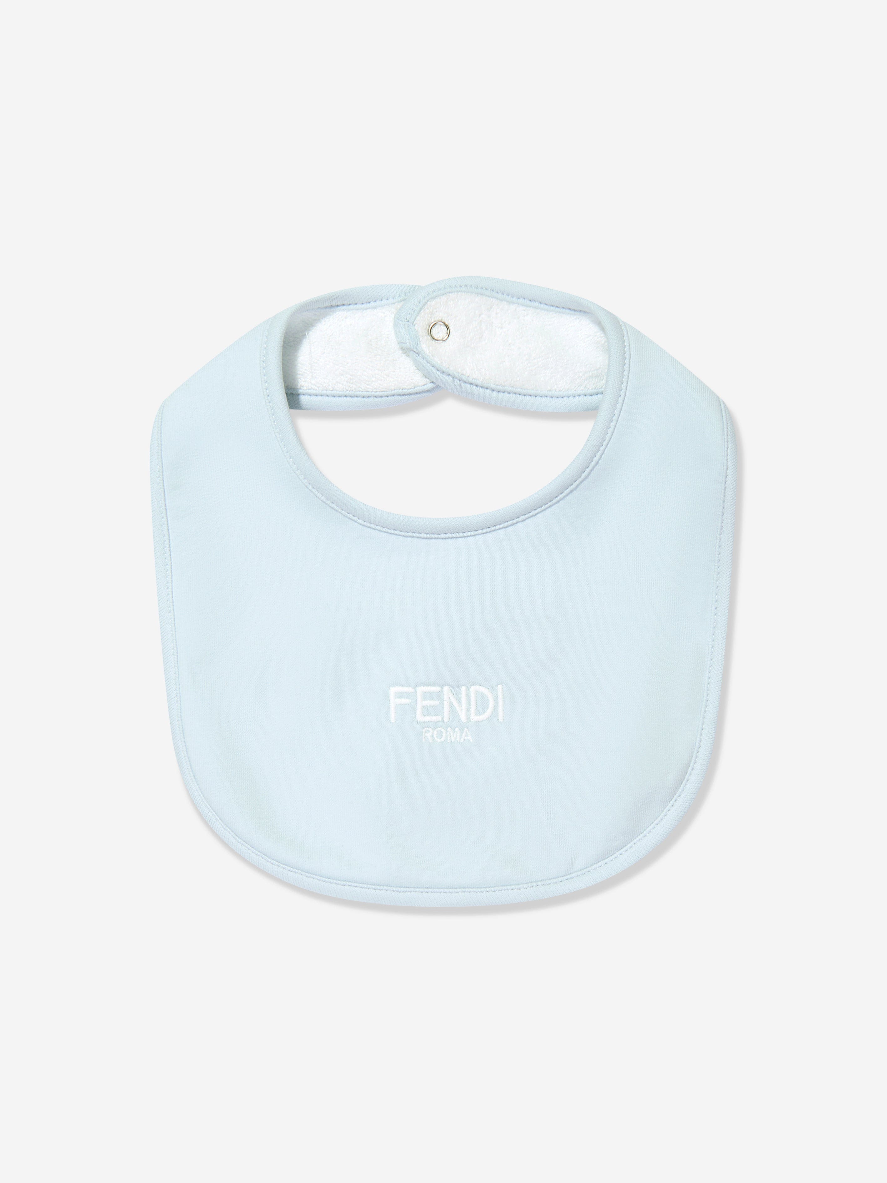 Fendi Baby Boys 3 Piece Babygrow Gift Set in Blue