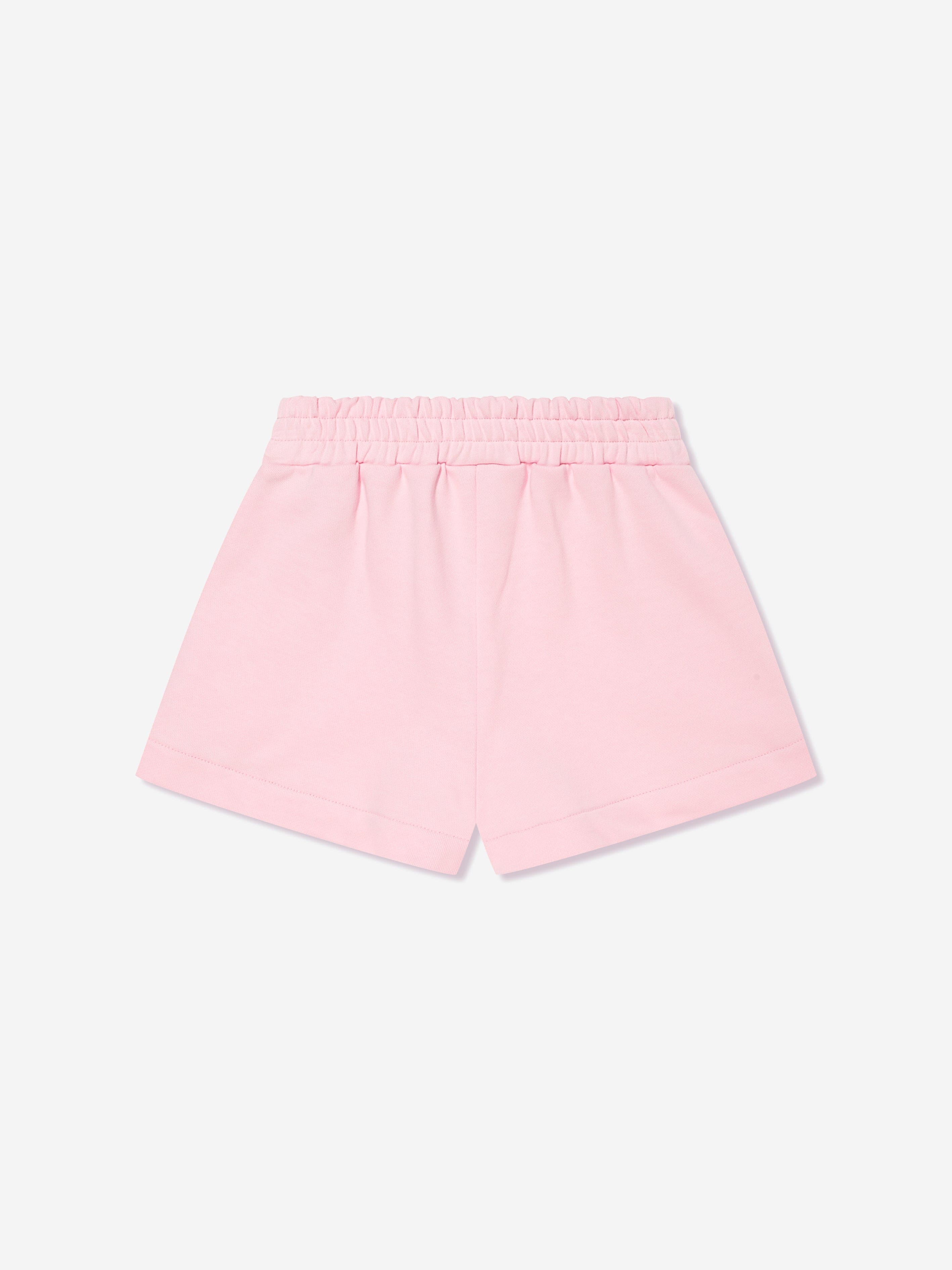 Fendi Girls Baugette Pocket Shorts in Pink