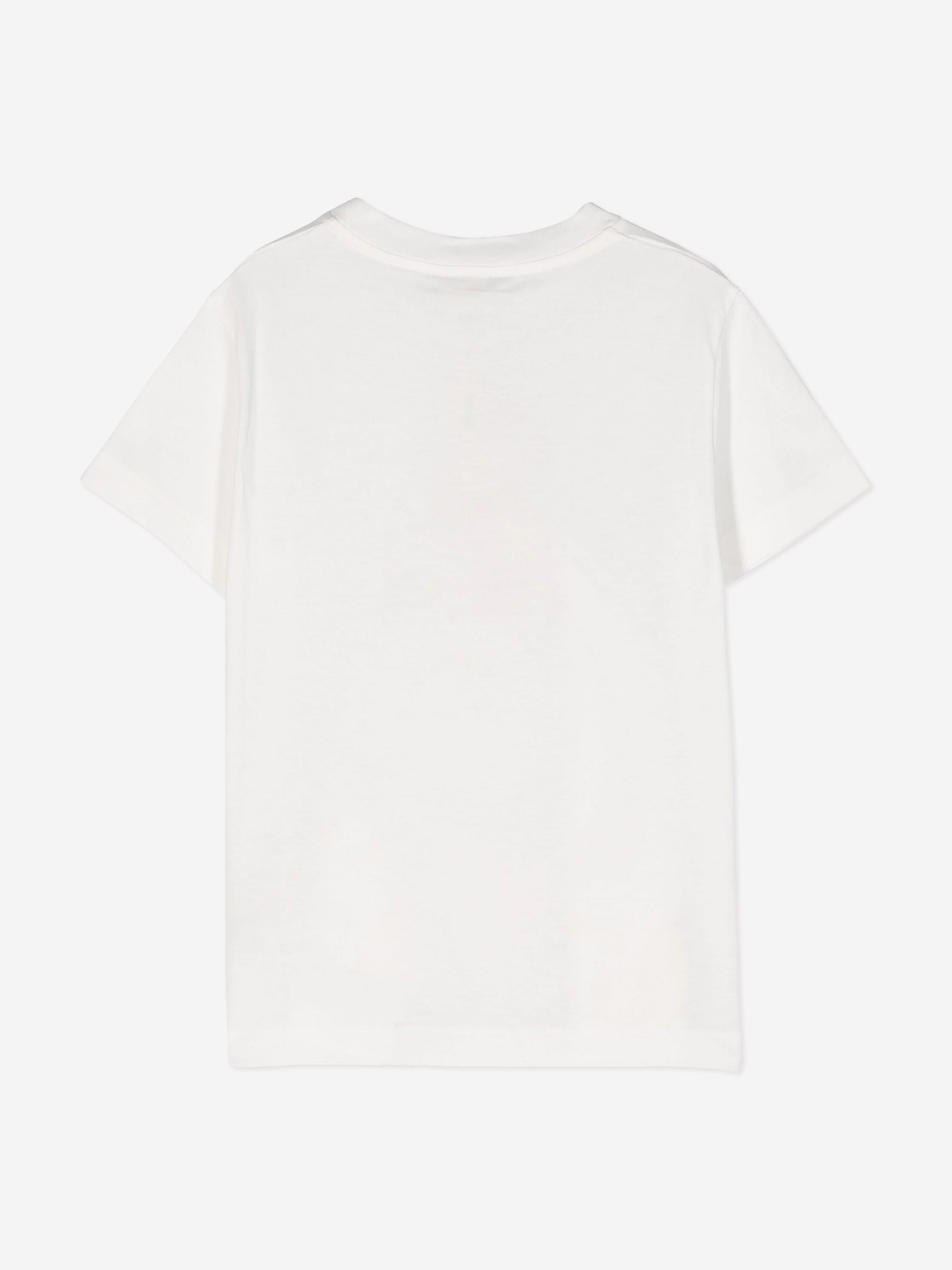 Fendi Girls Skateboarder T-Shirt in White