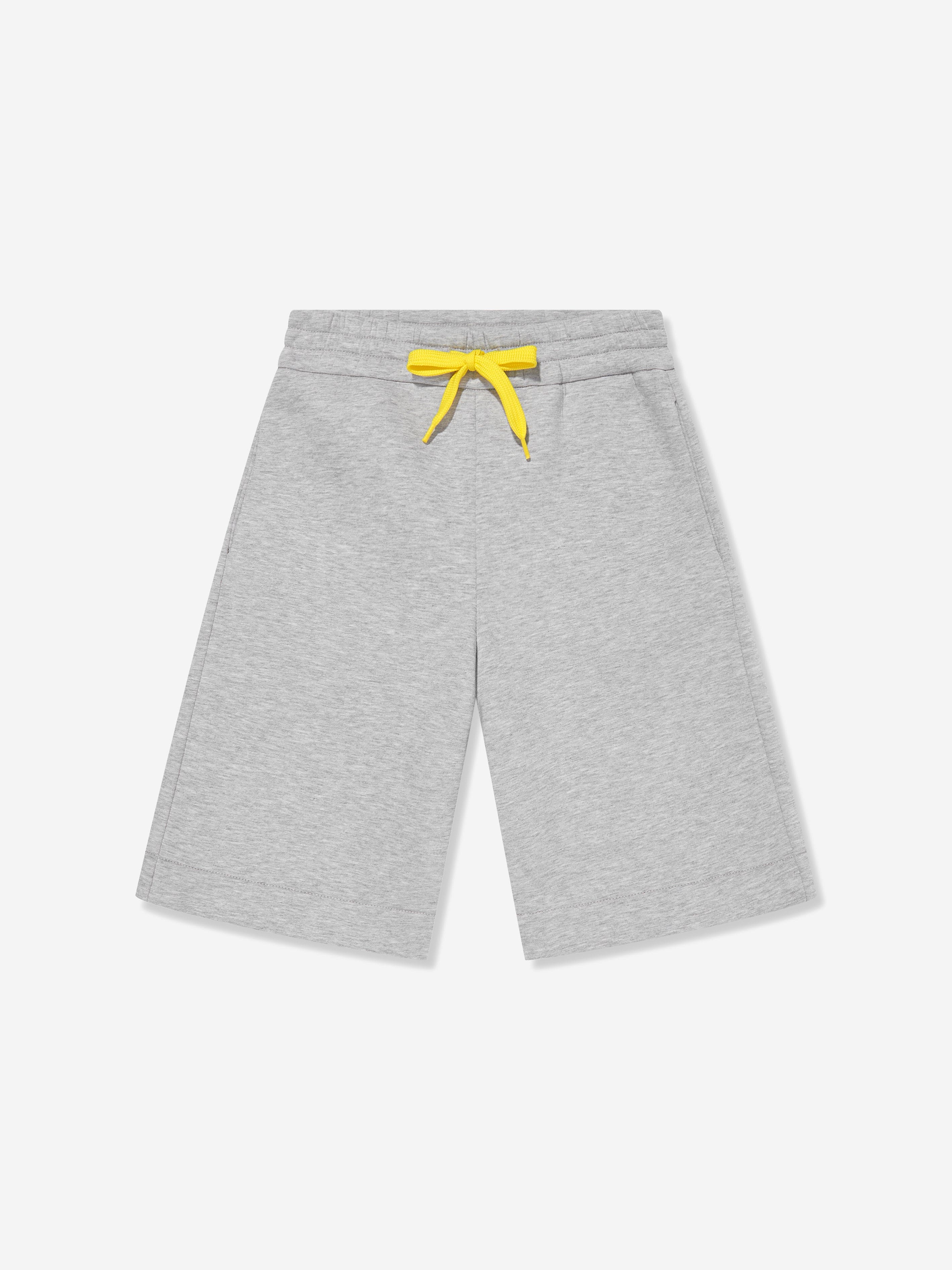 Fendi Boys Logo Bermuda Shorts in Grey