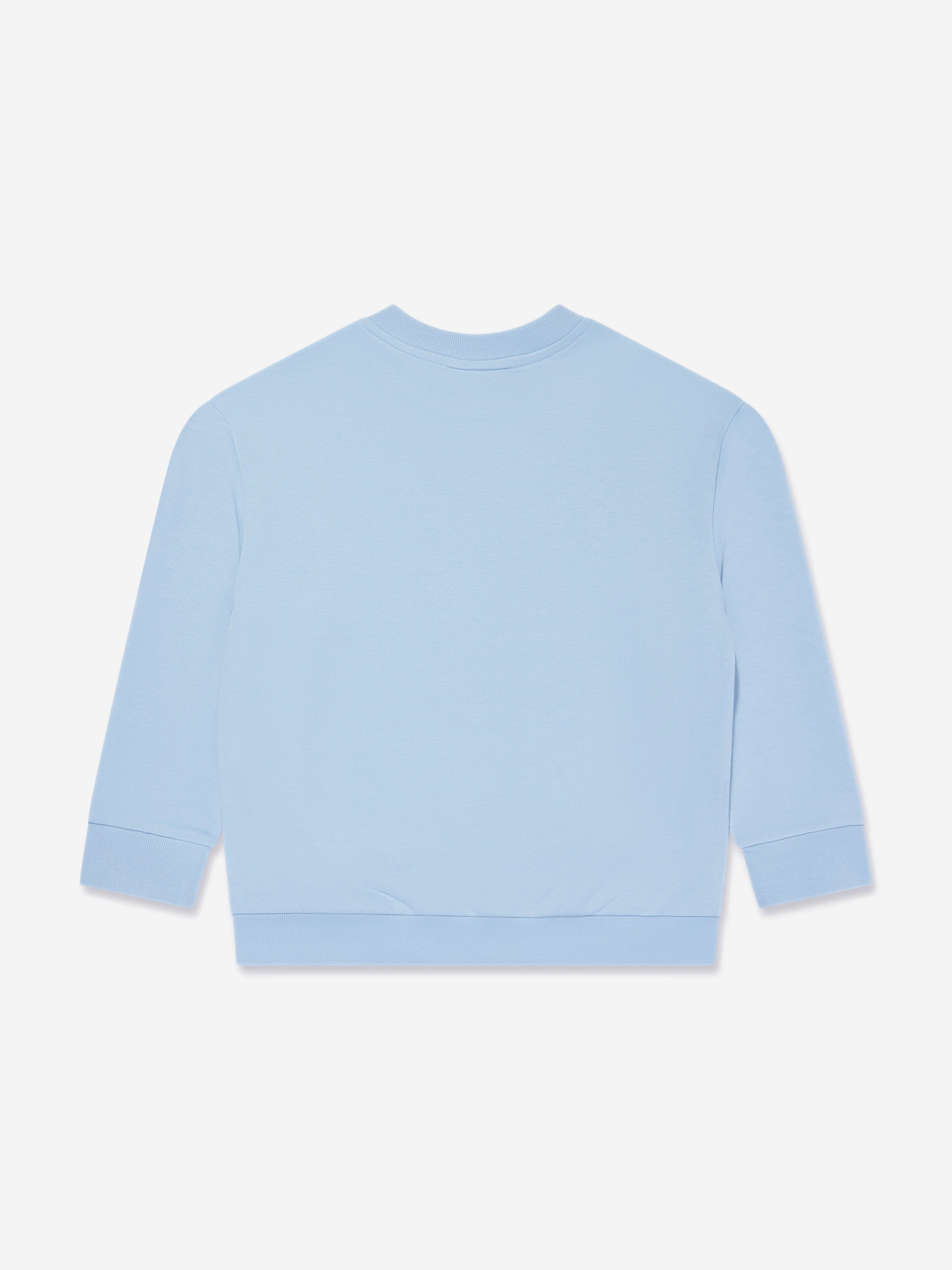 Fendi Kids Logo Sweatshirt in Blue