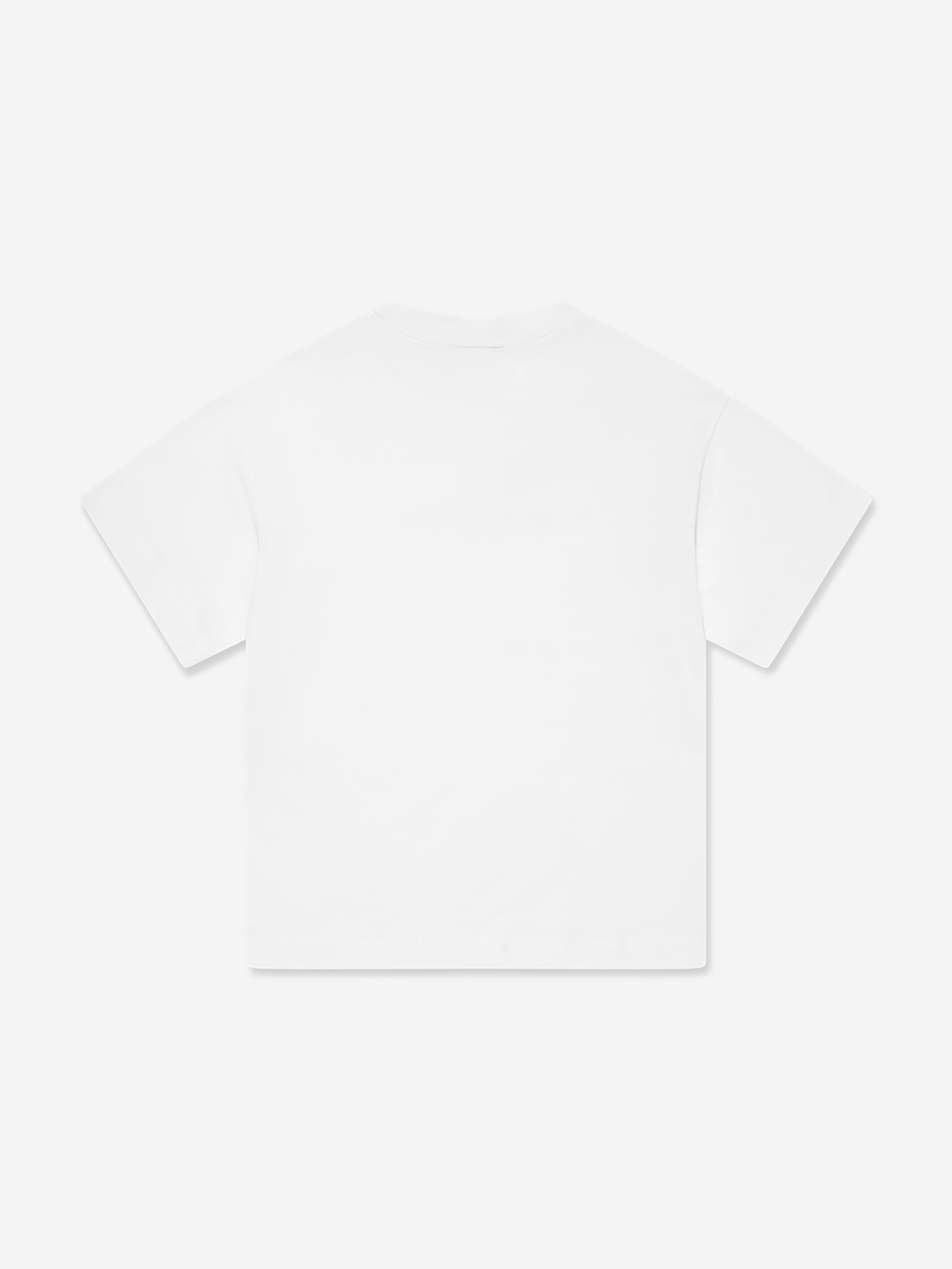 Fendi Kids Logo T-Shirt in White