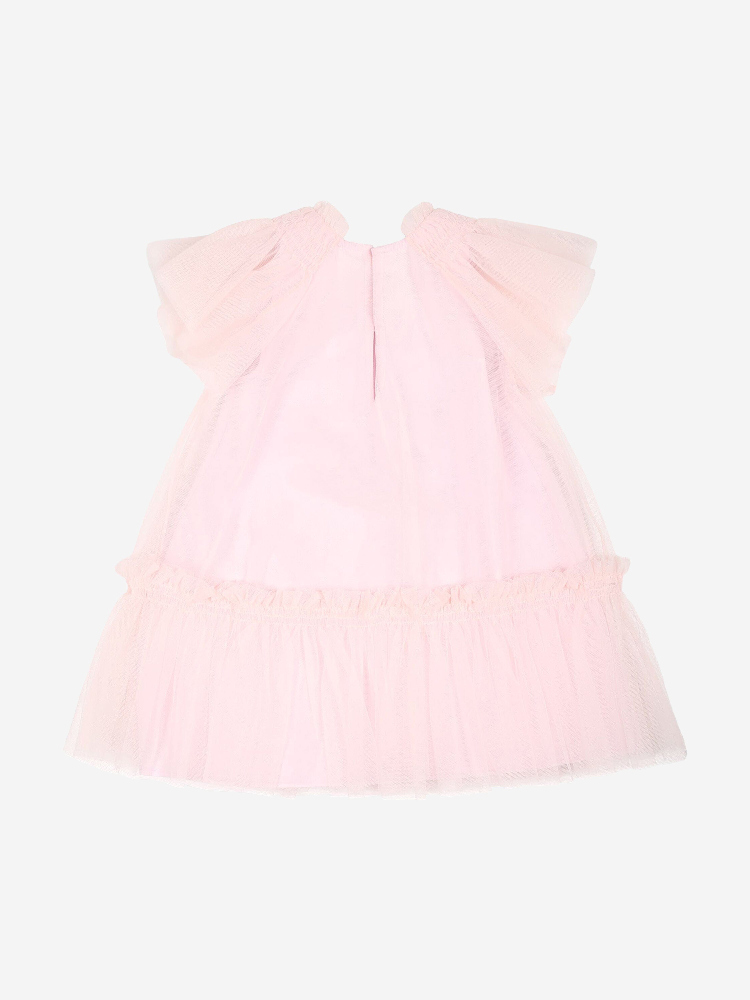 Fendi Baby Girls Tulle Dress in Pink