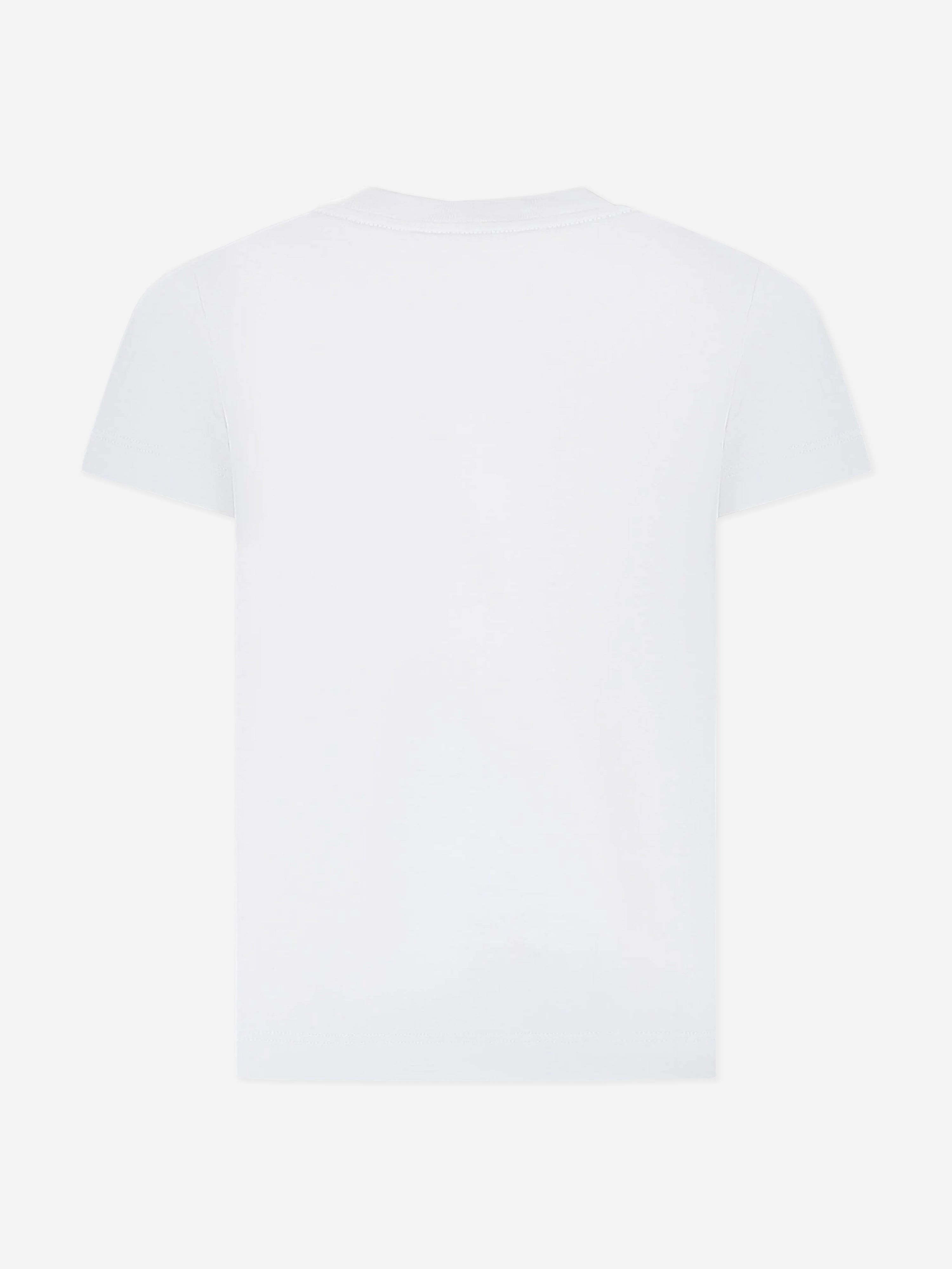 Fendi Girls Logo T-Shirt in White