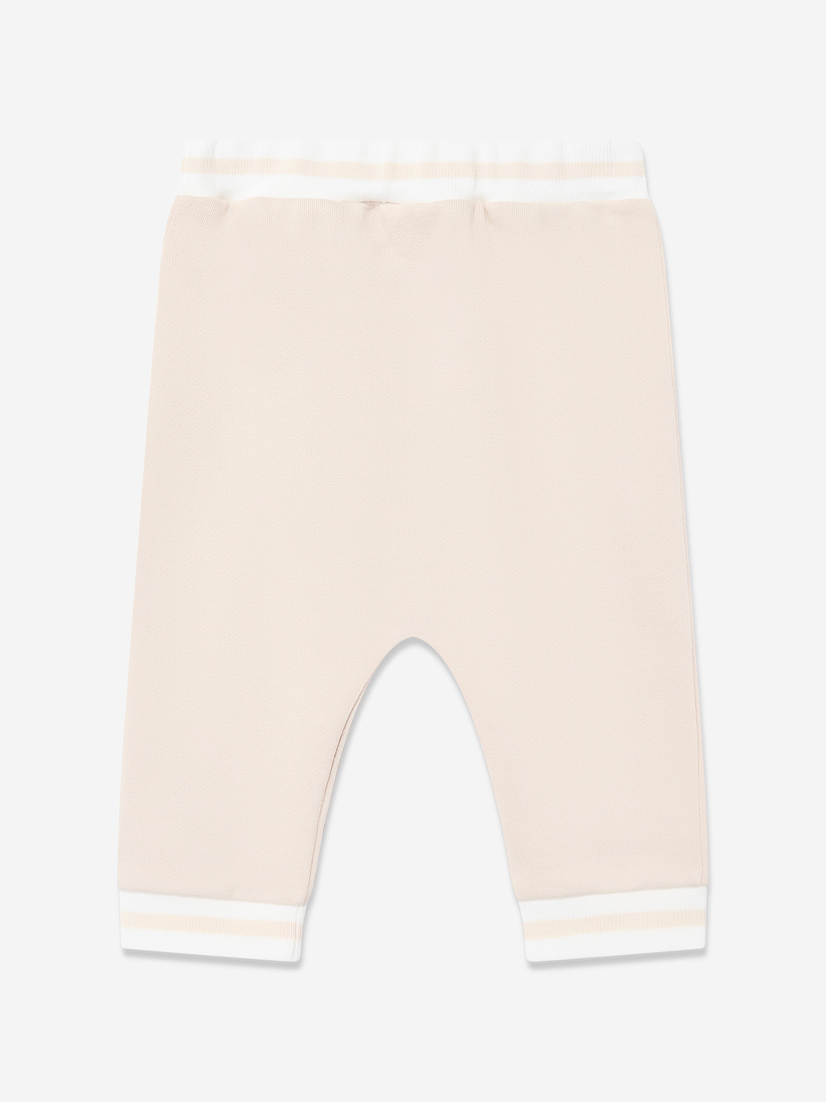 Fendi Baby Logo Joggers in Beige