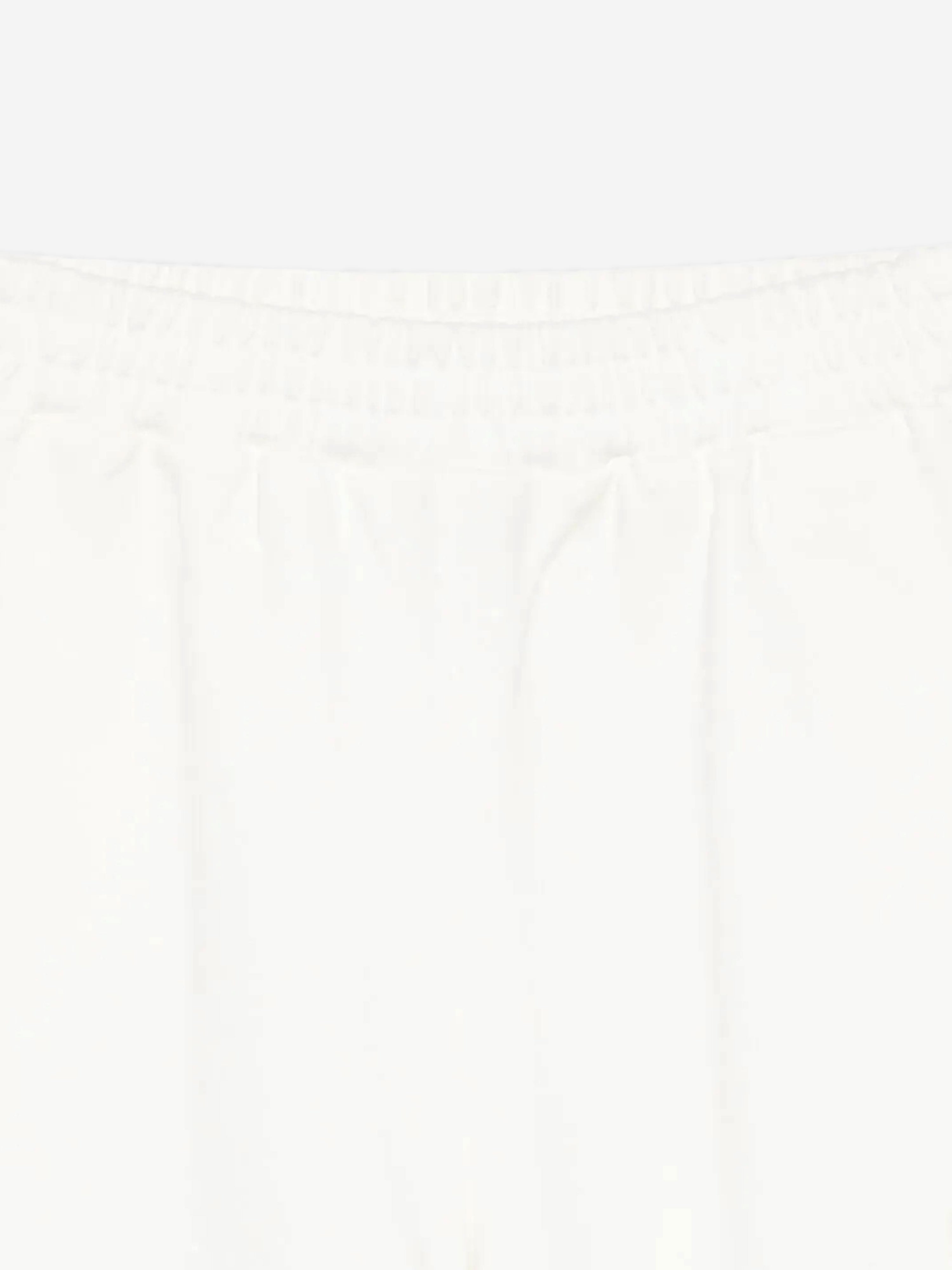 Fendi Girls Logo Shorts in White