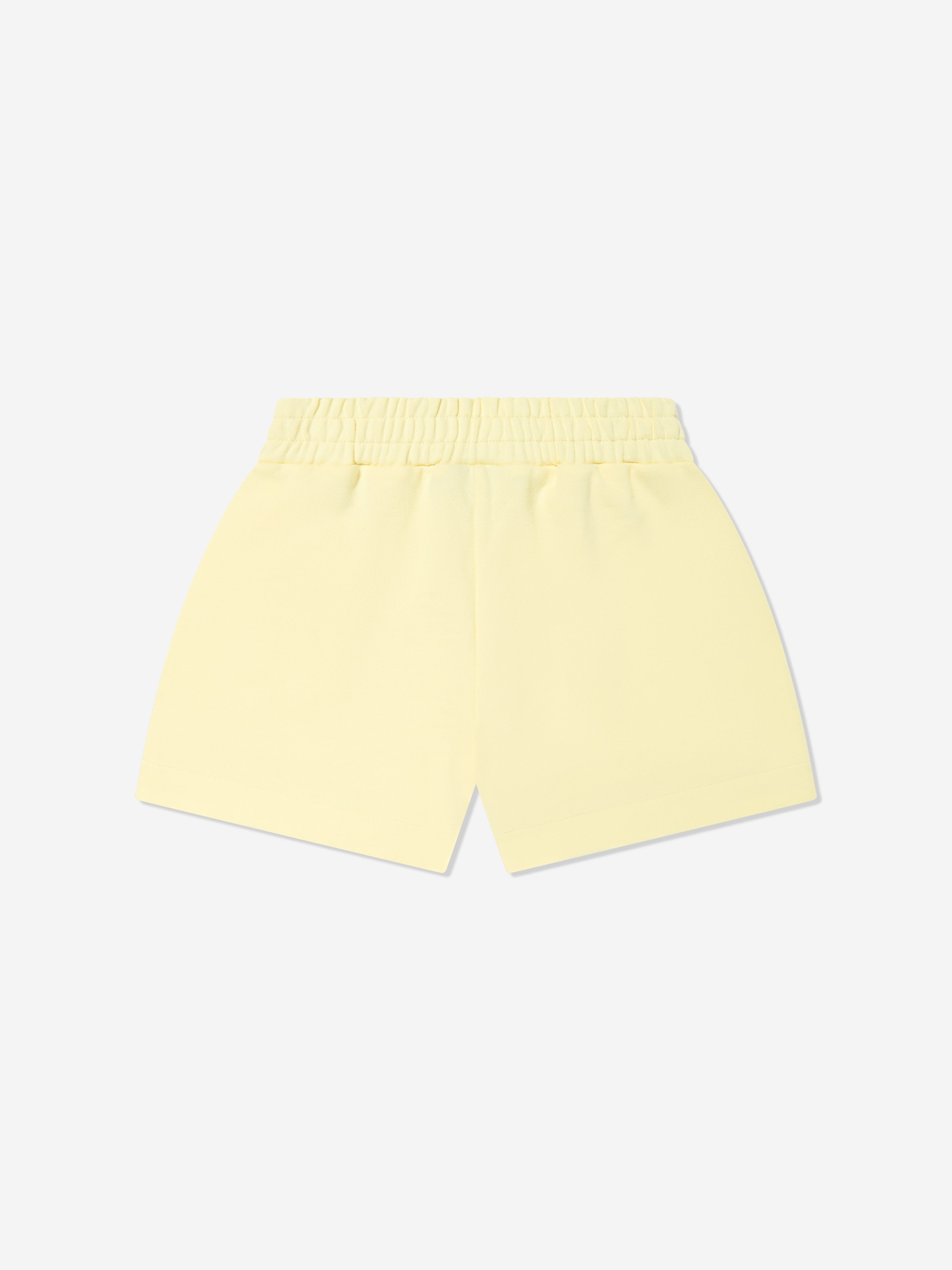 Fendi Girls Logo Shorts in Yellow