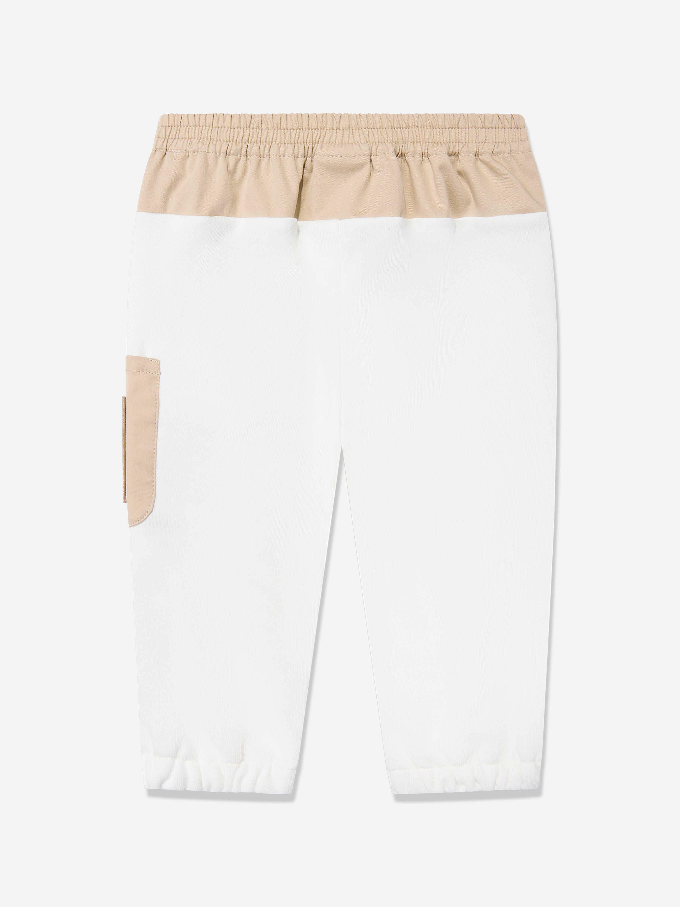 Fendi Baby Boys Logo Joggers in White