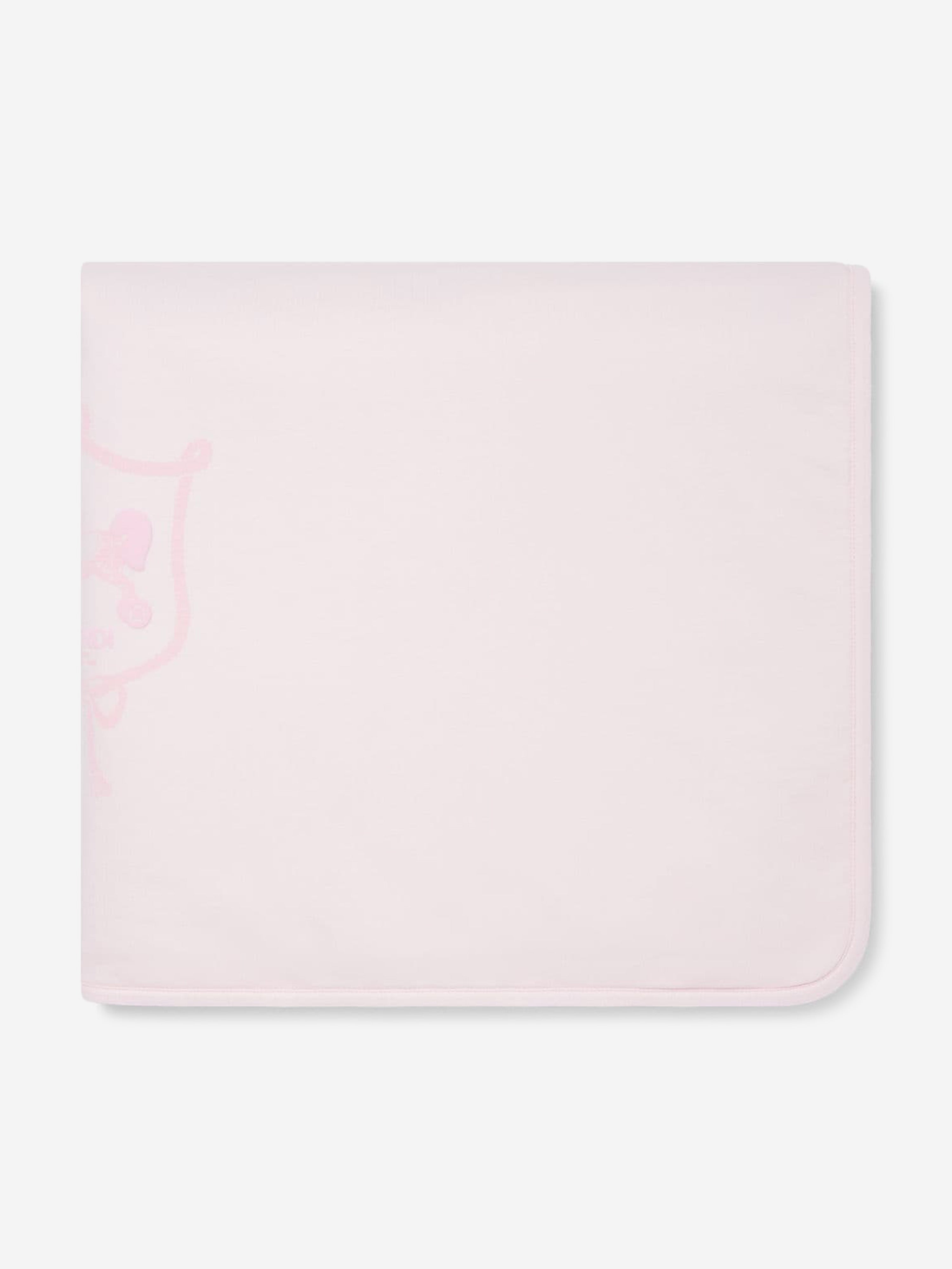 Fendi Baby Girls Toy Horse Blanket in Pink
