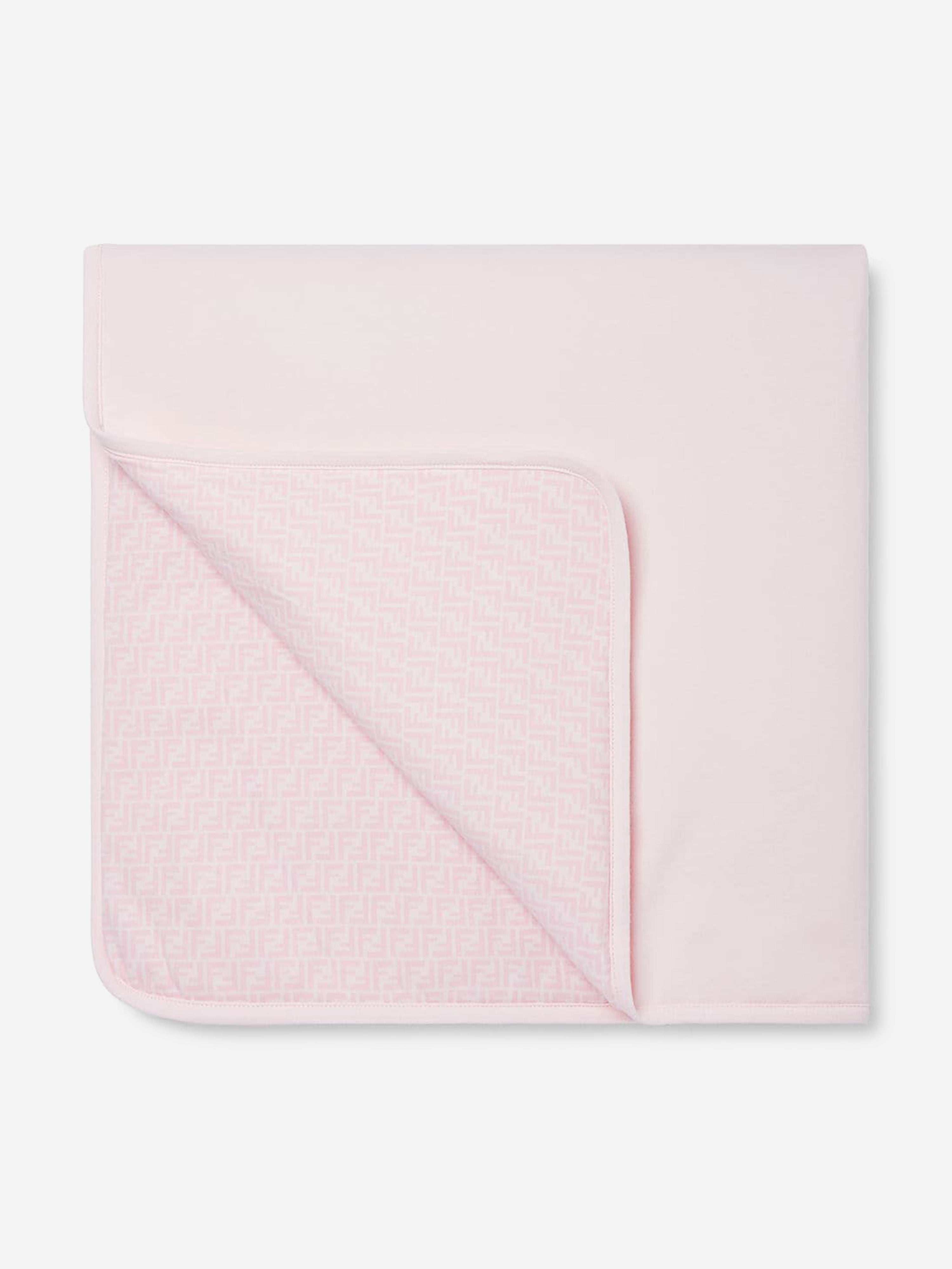 Fendi Baby Girls Toy Horse Blanket in Pink