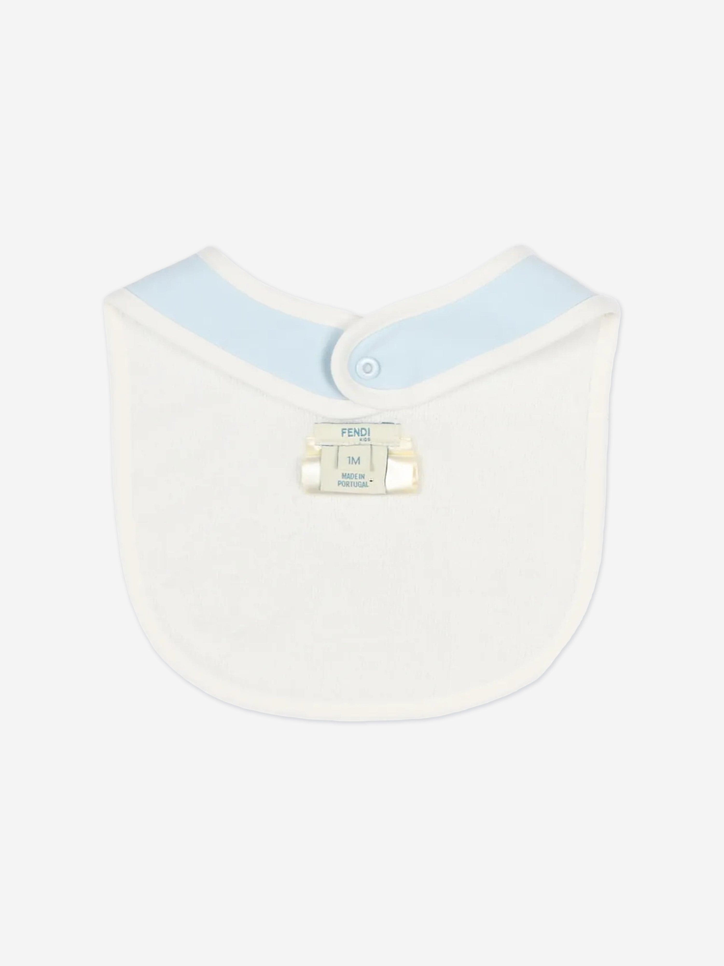 Fendi Baby Boys Logo Babygrow Set in Blue