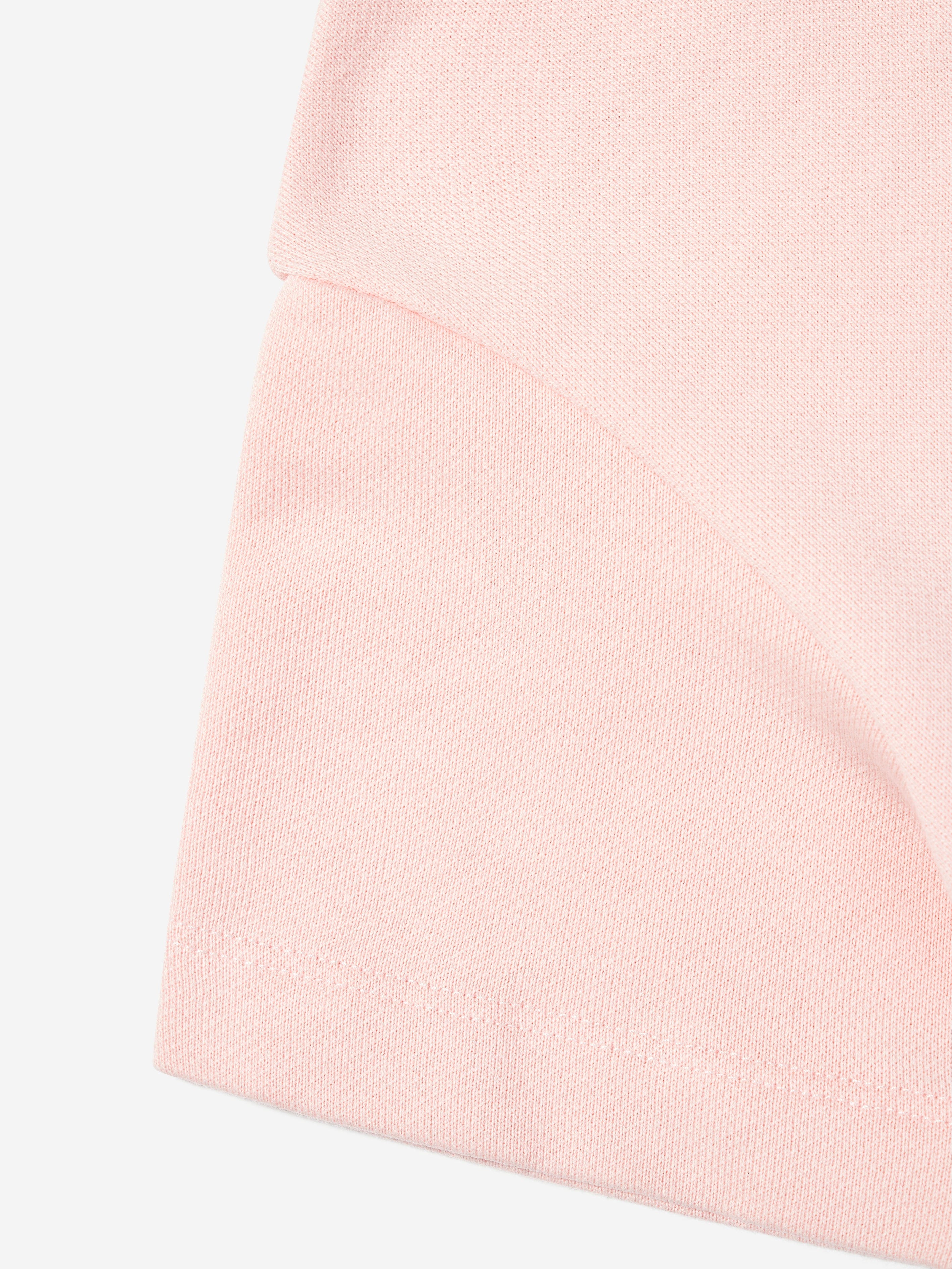Fendi Girls Cropped Logo T-Shirt in Pink