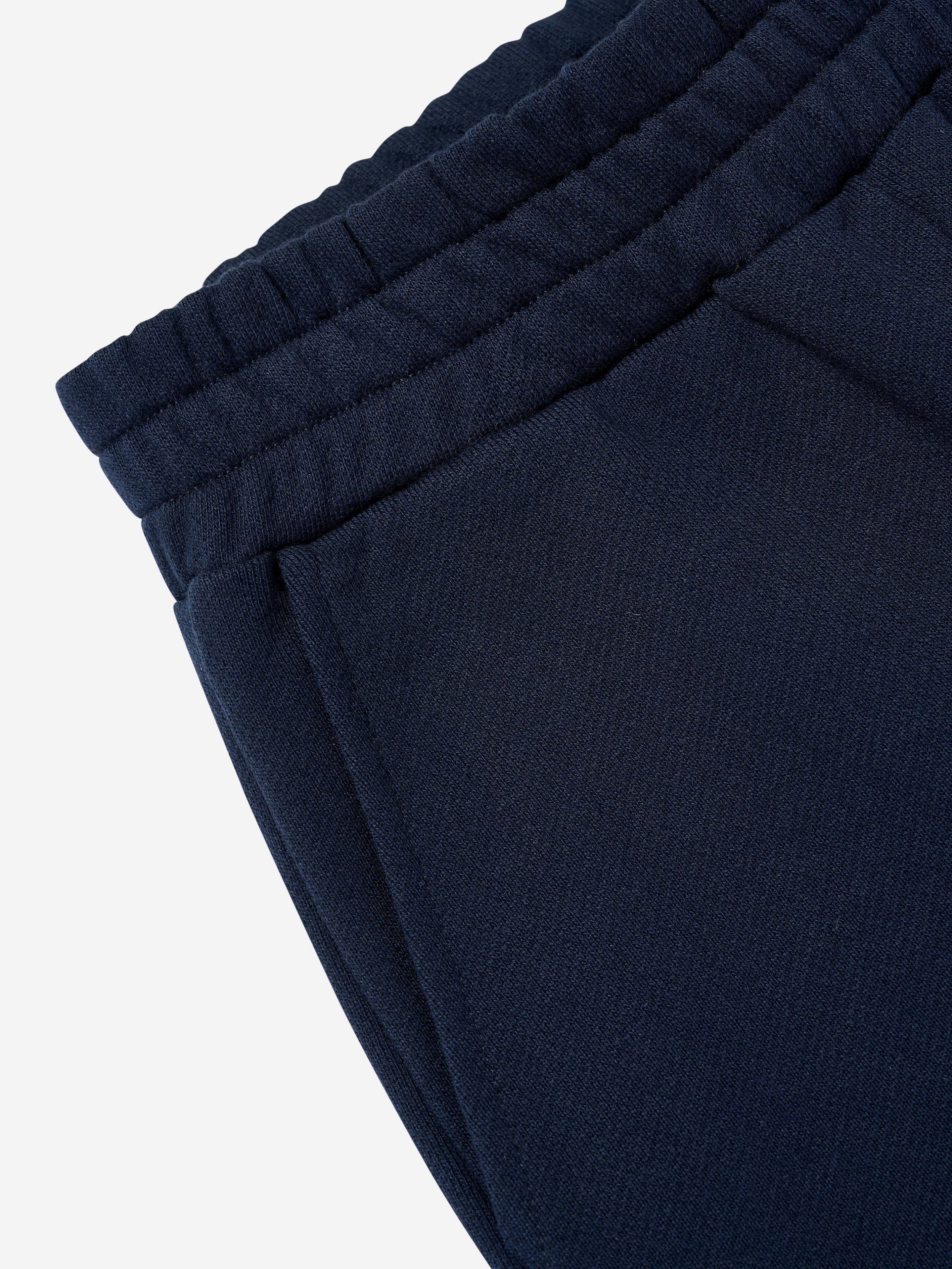 Fendi Boys Logo Shorts in Navy