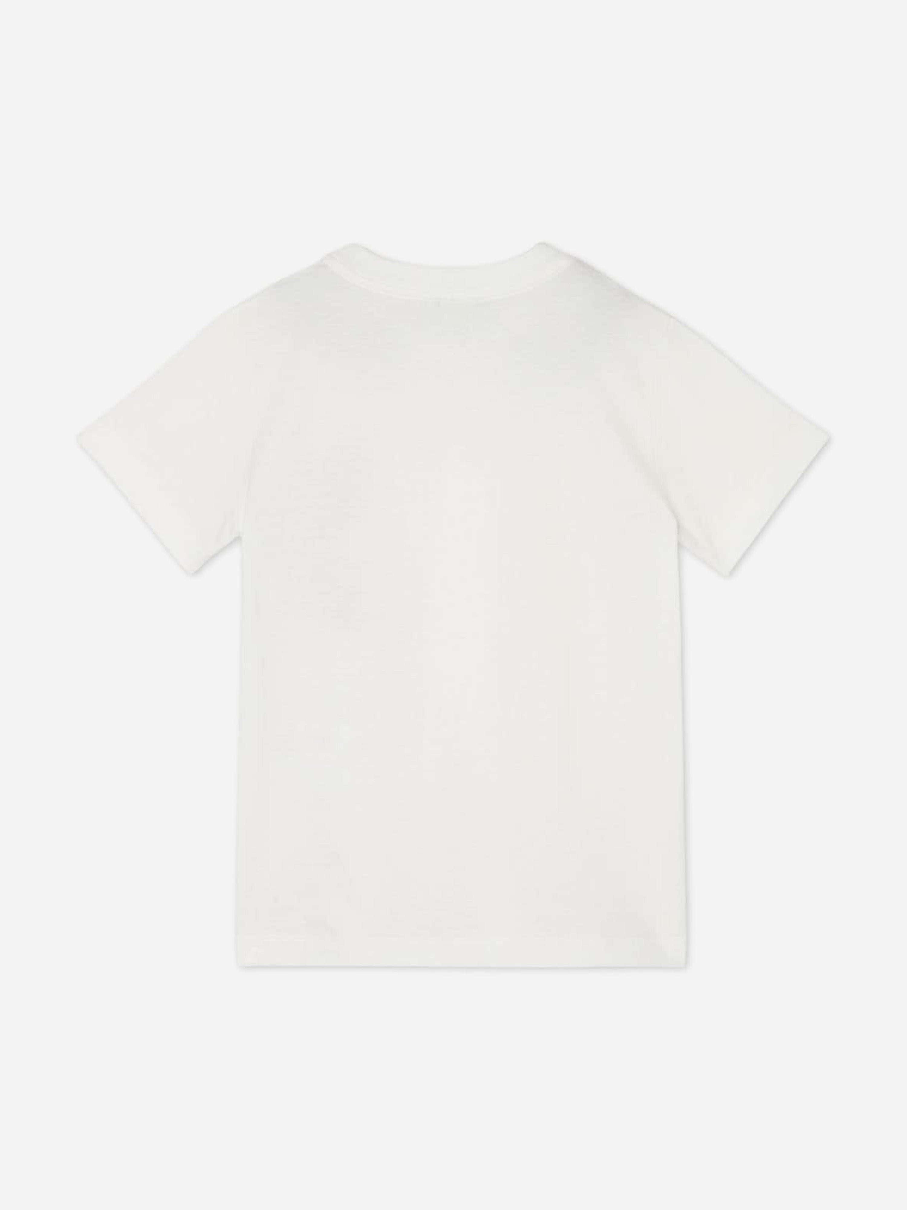 Fendi Boys Sunglasses T-Shirt in White