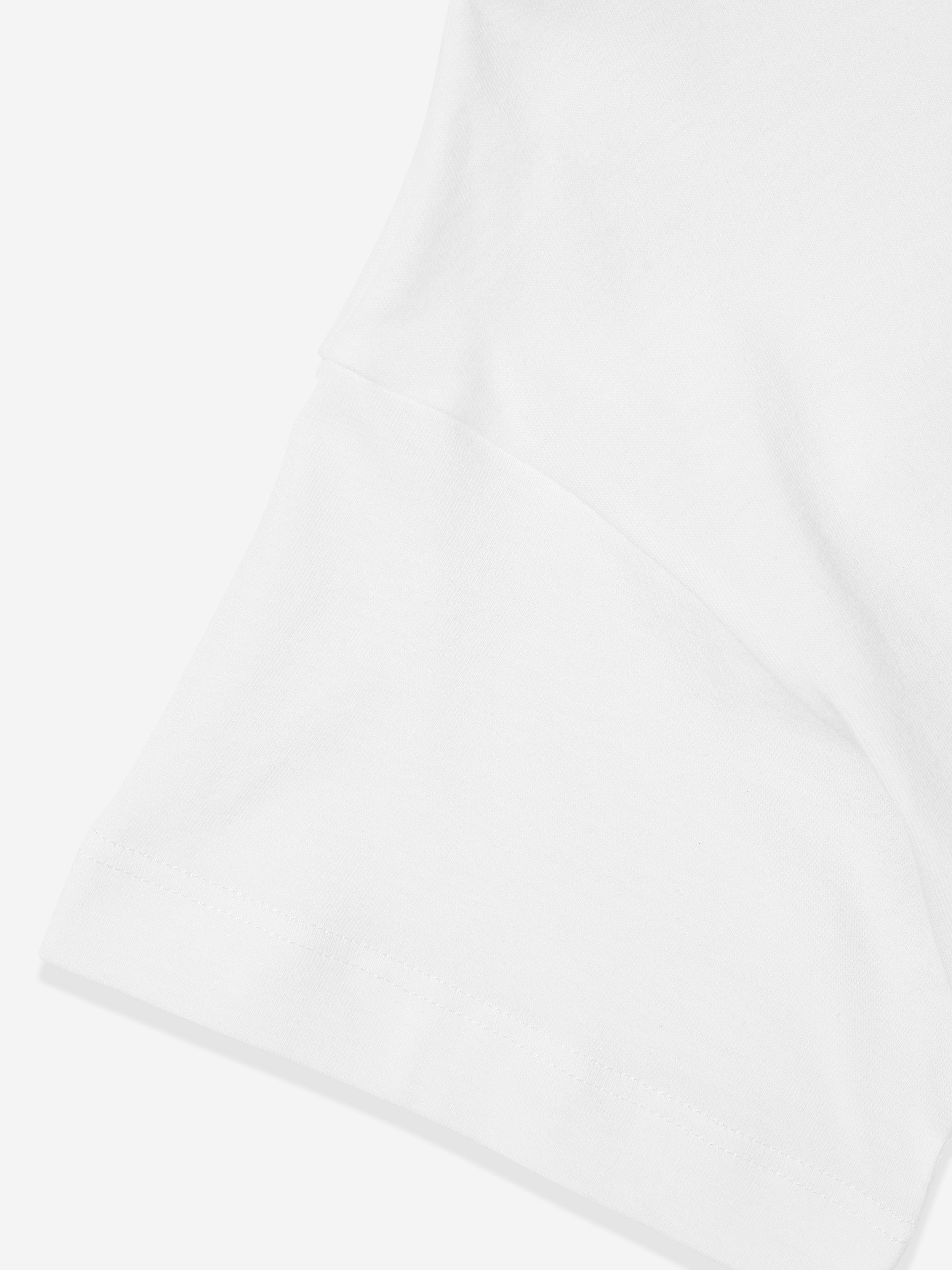 Fendi Kids Logo T-Shirt in White