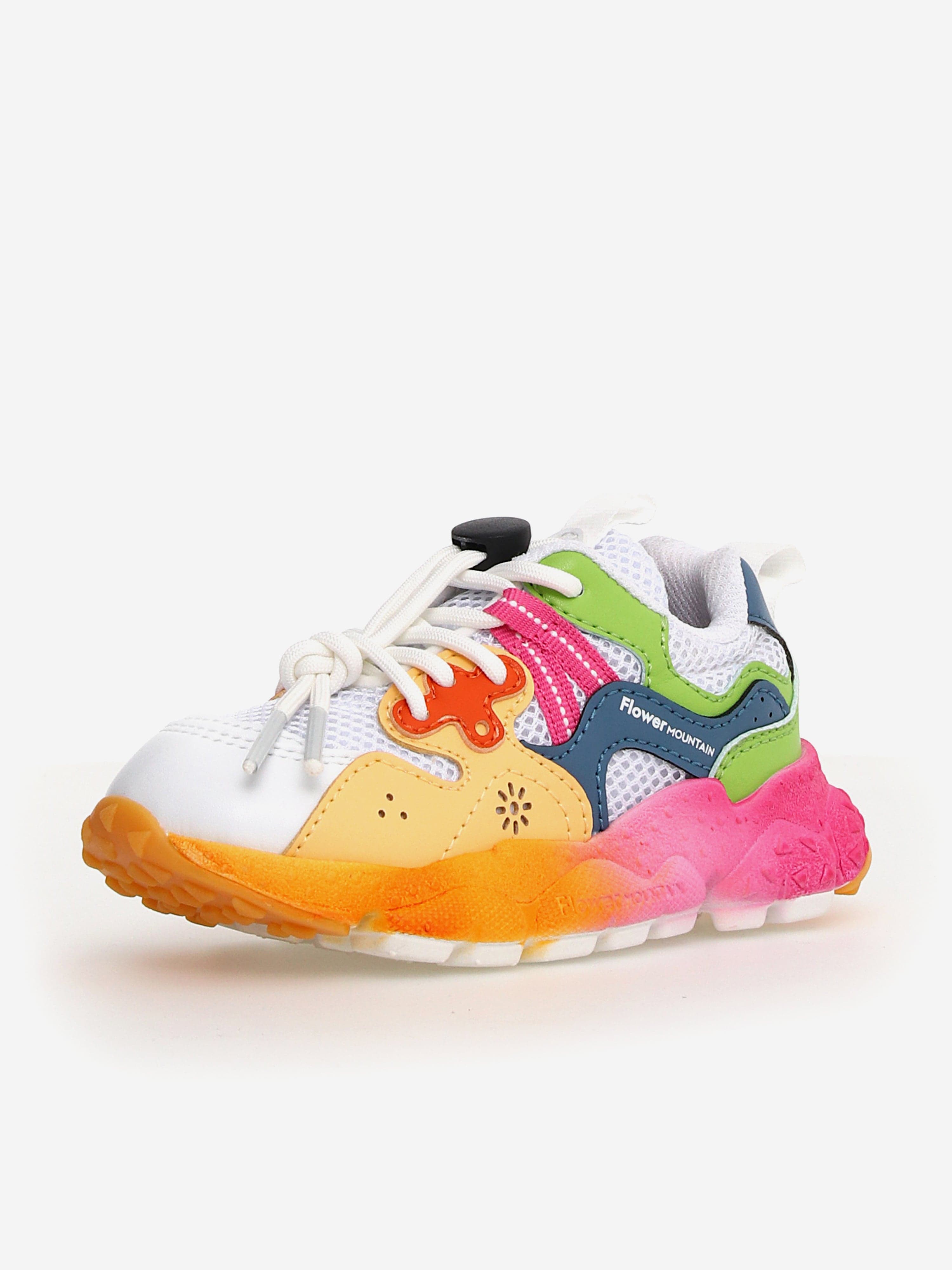 Flower Mountain Kids Yamano 3 Trainers in Multicolour