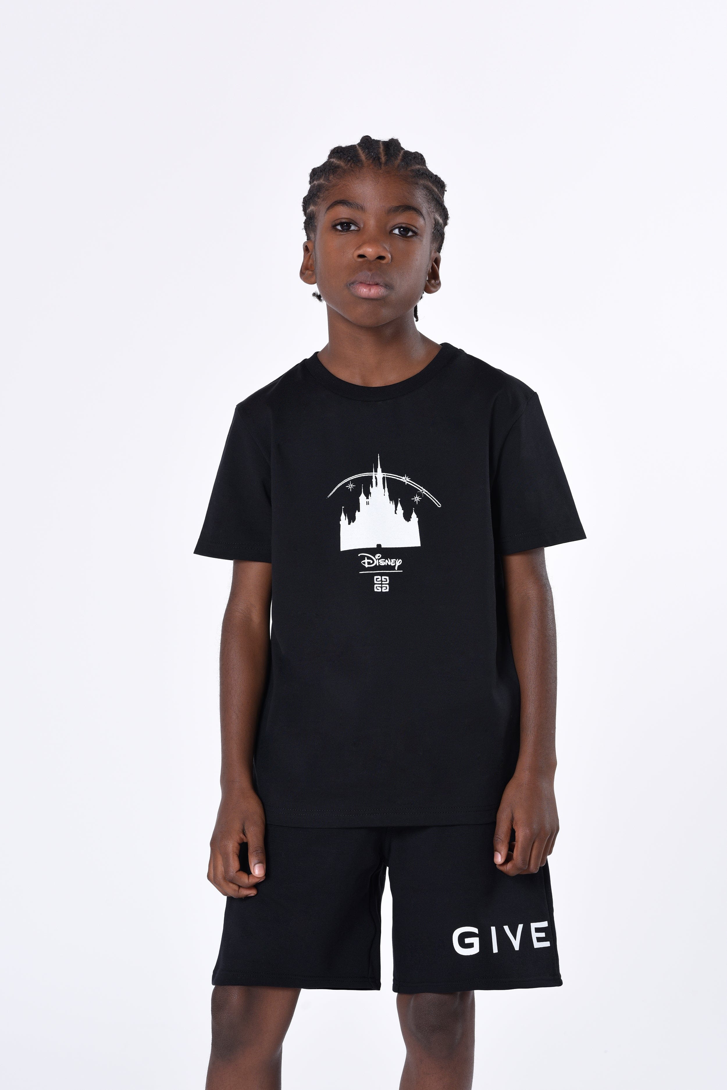 Givenchy Boys Disney Castle T-Shirt in Black