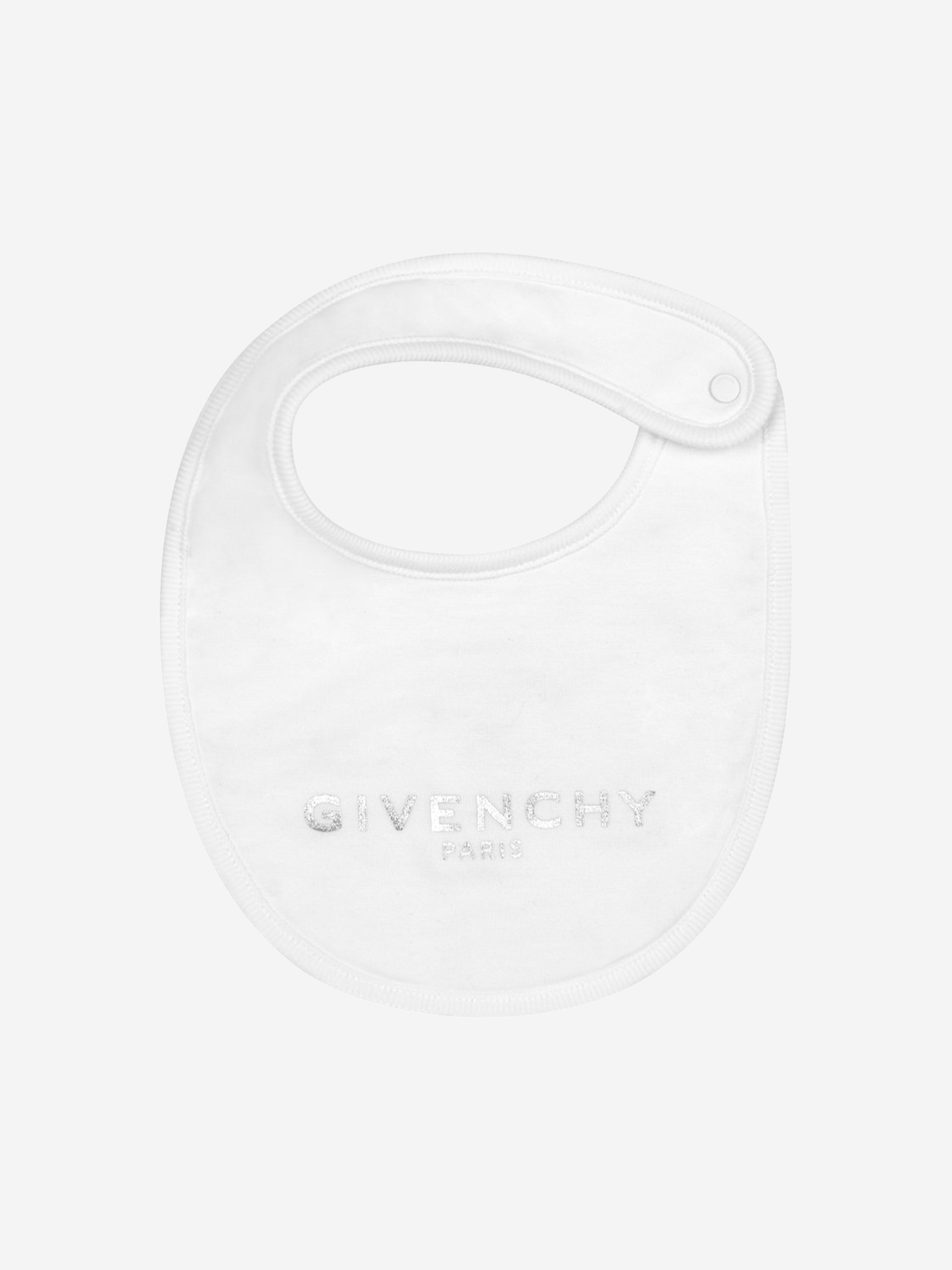 Givenchy Baby Girls Cotton Bibs Set