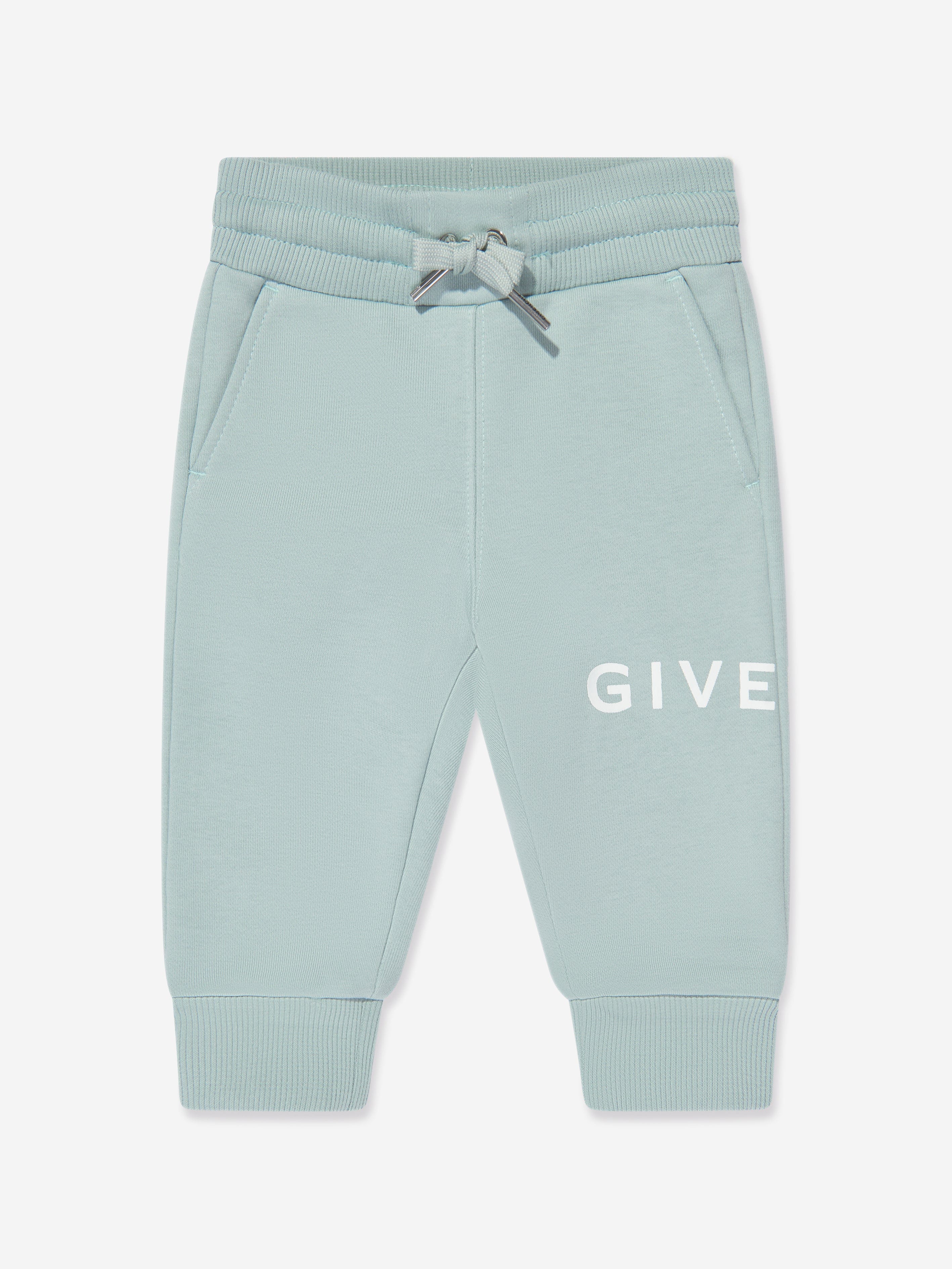 Givenchy Baby Boys Logo Joggers in Blue