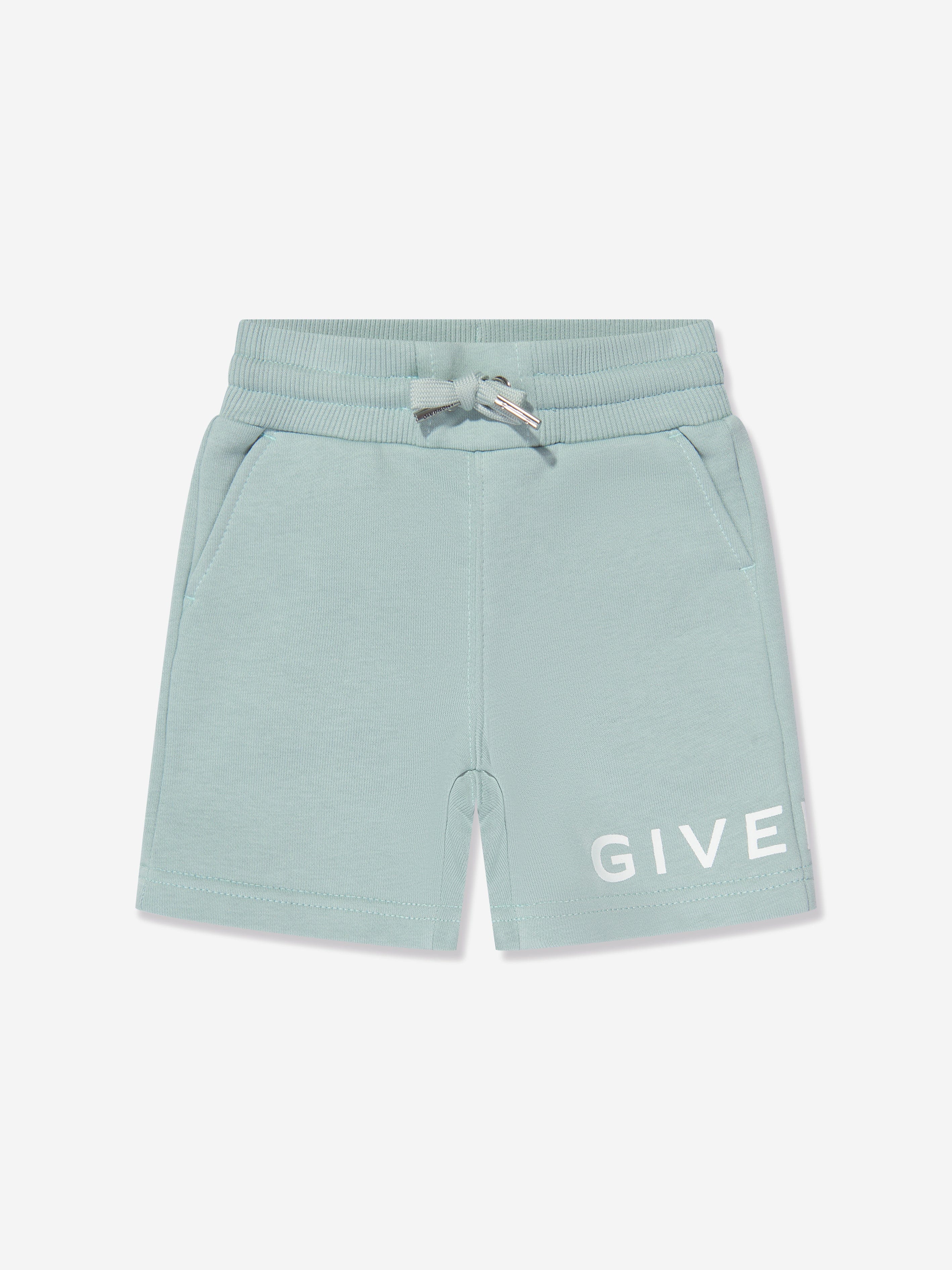 Givenchy Baby Boys Logo Shorts in Blue