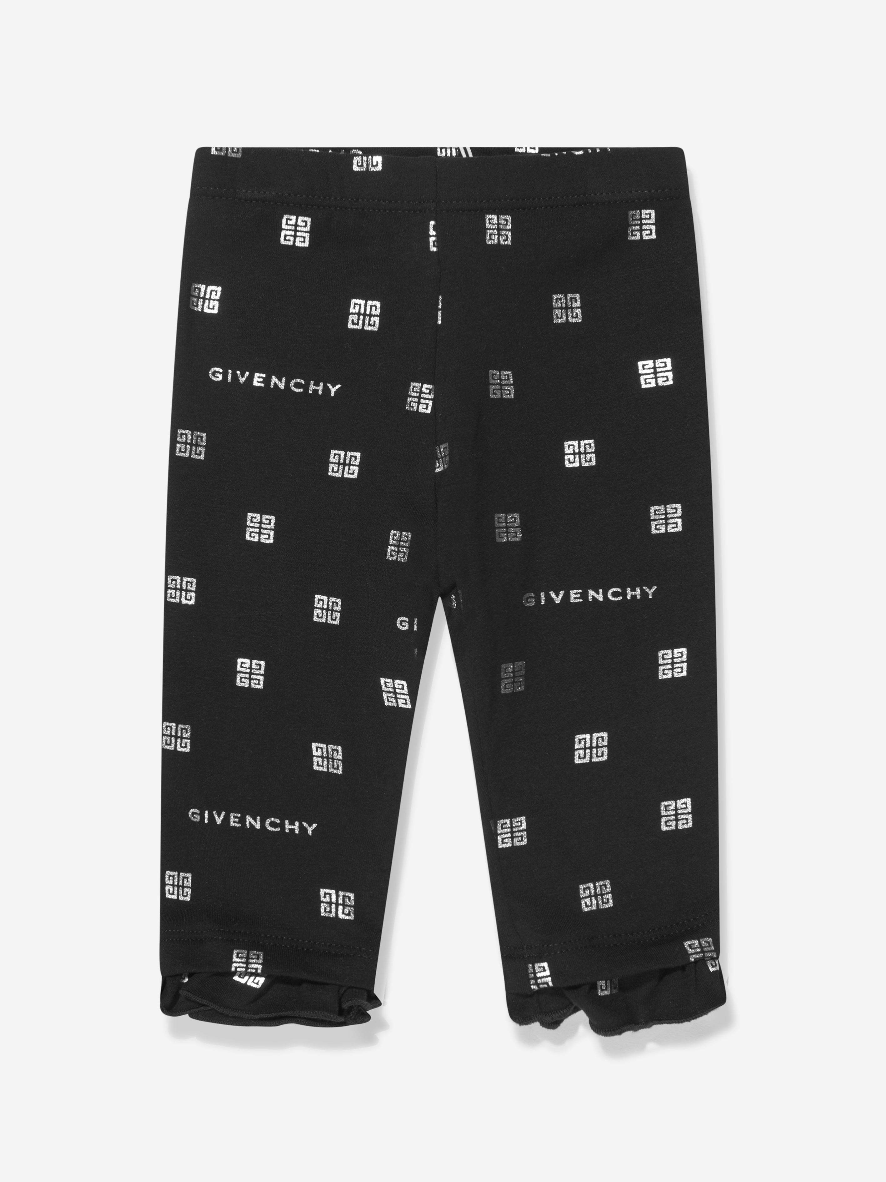 Givenchy Baby Girls Logo Leggings in Black