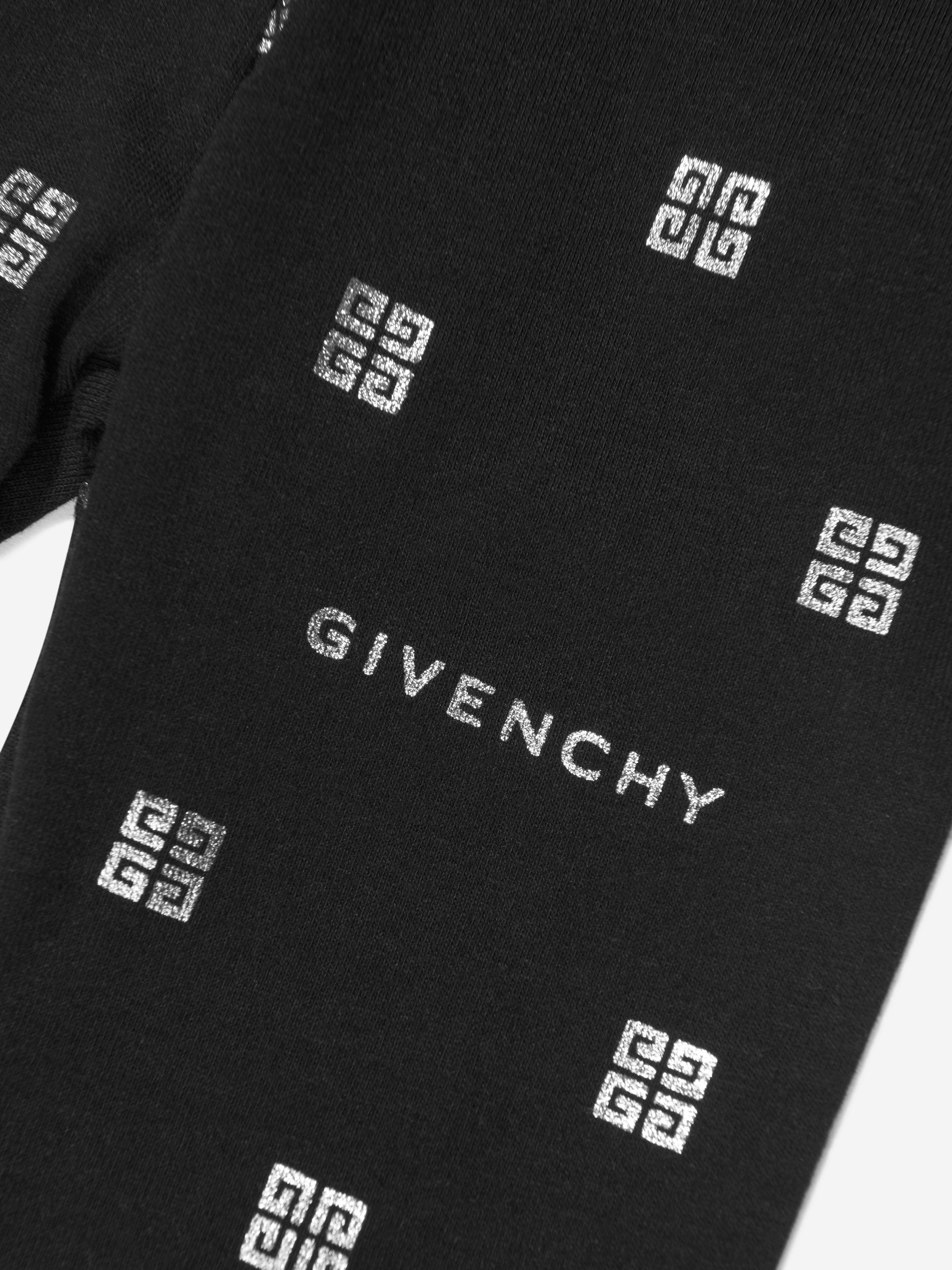 Givenchy Baby Girls Logo Leggings in Black