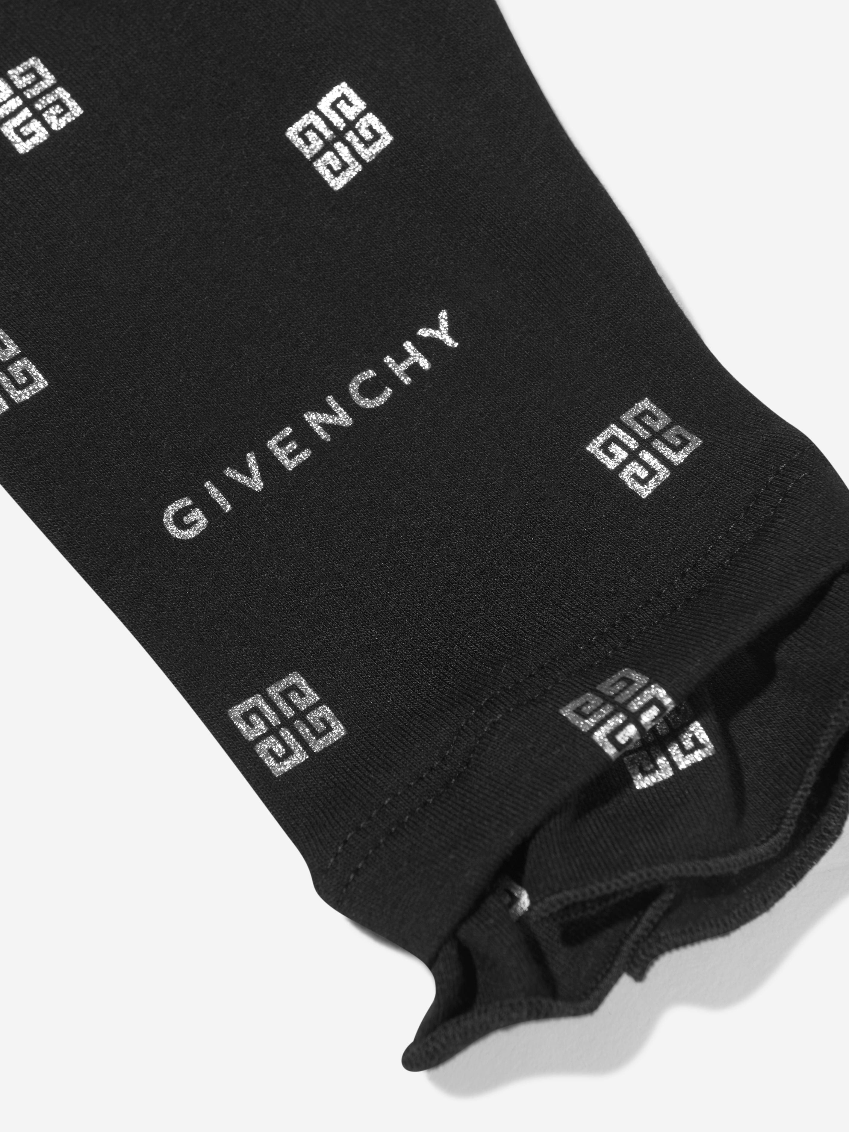 Givenchy Baby Girls Logo Leggings in Black