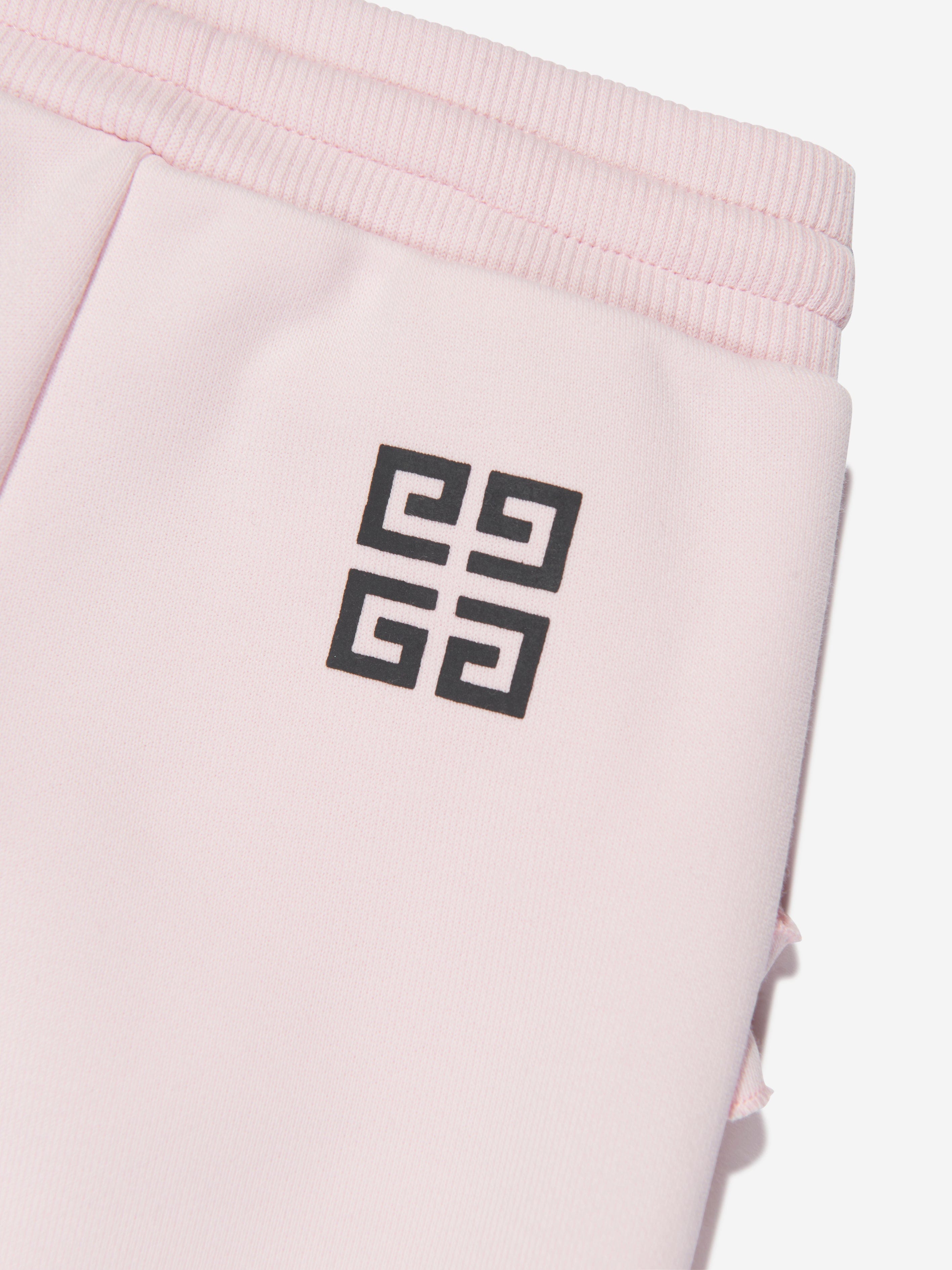 Givenchy Baby Girls Logo Joggers in Pink