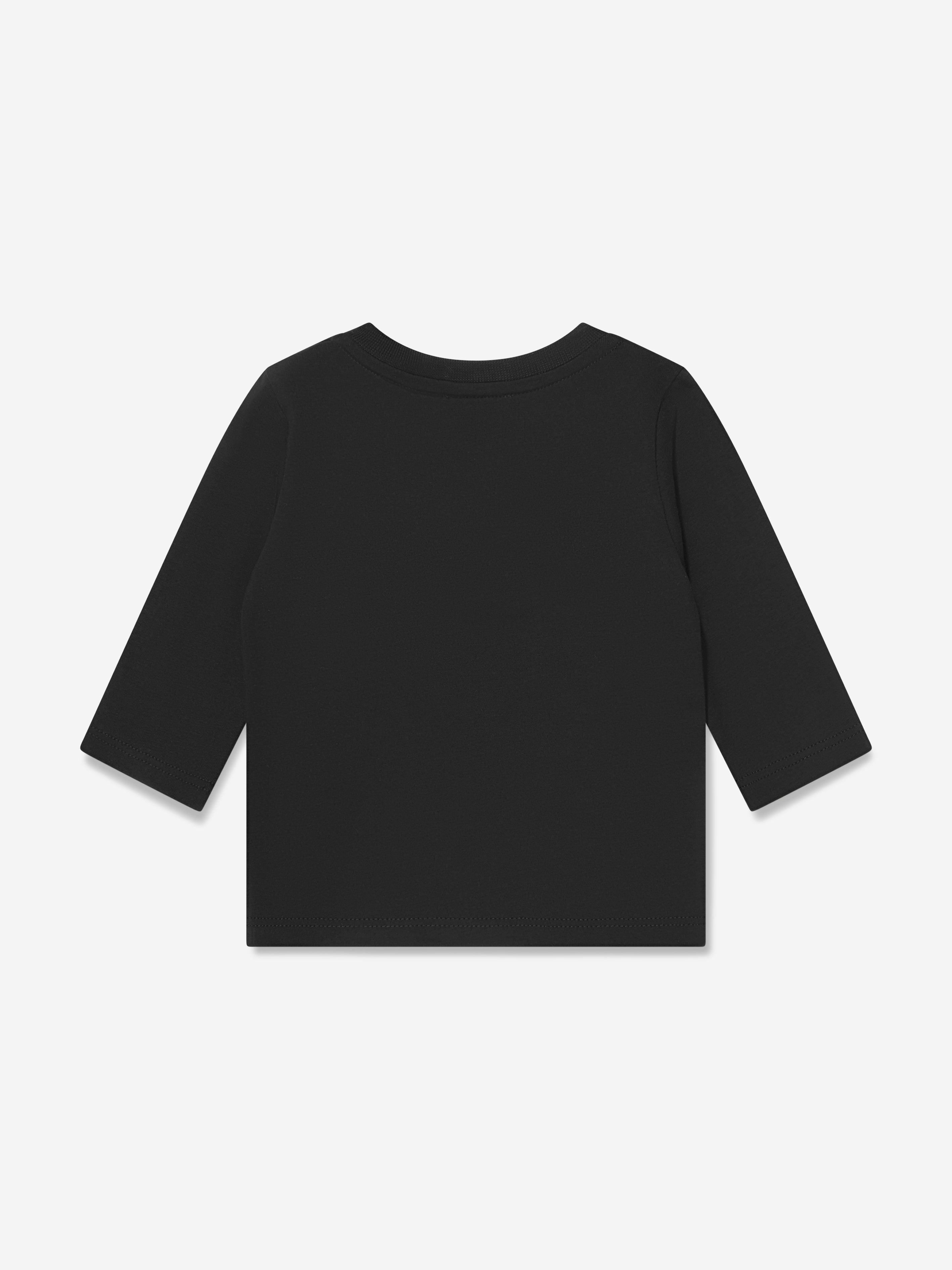 Givenchy Baby Boys Long Sleeve T-Shirt in Black