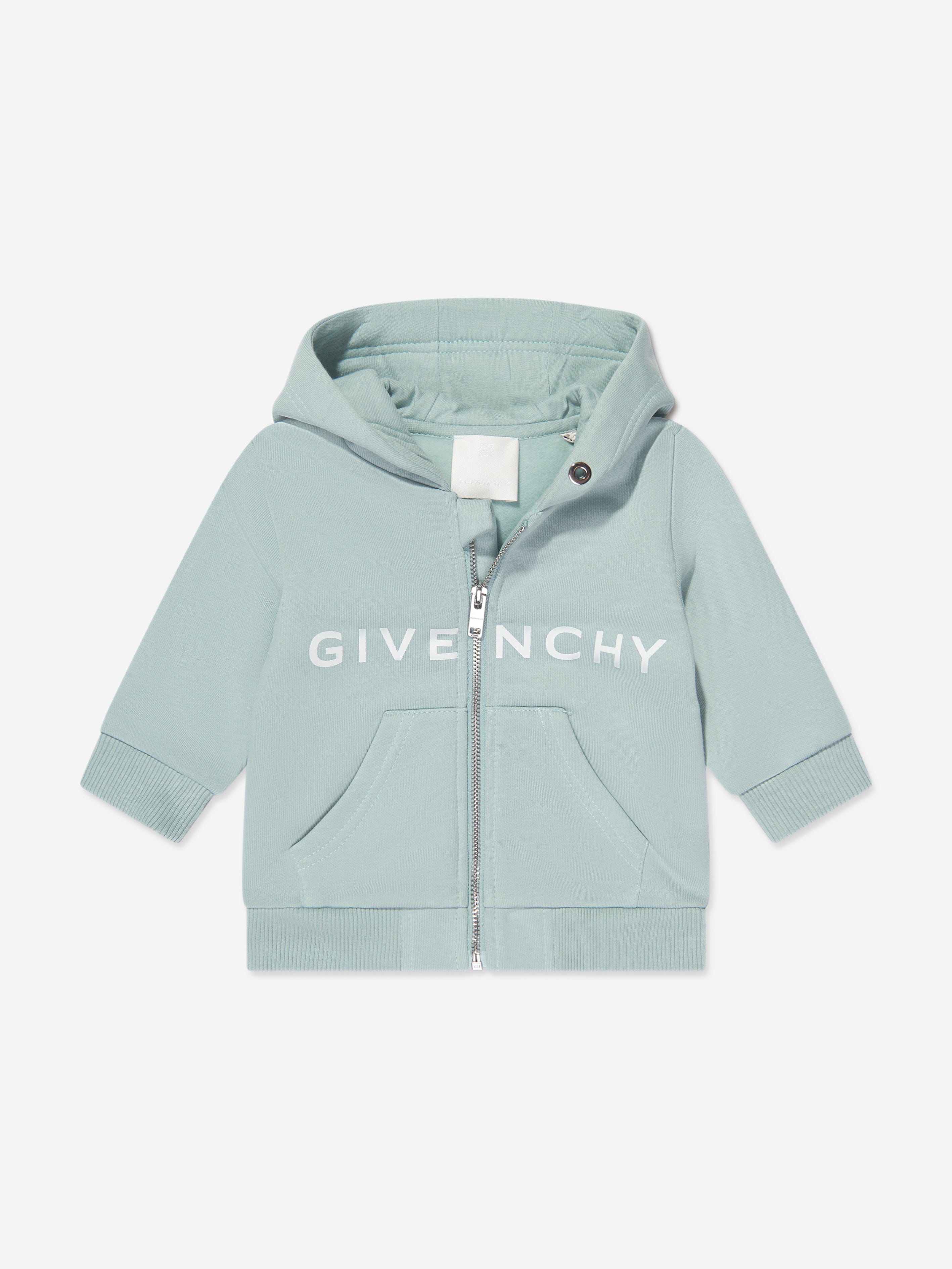 Givenchy Baby Boys Zip Up Top in Blue