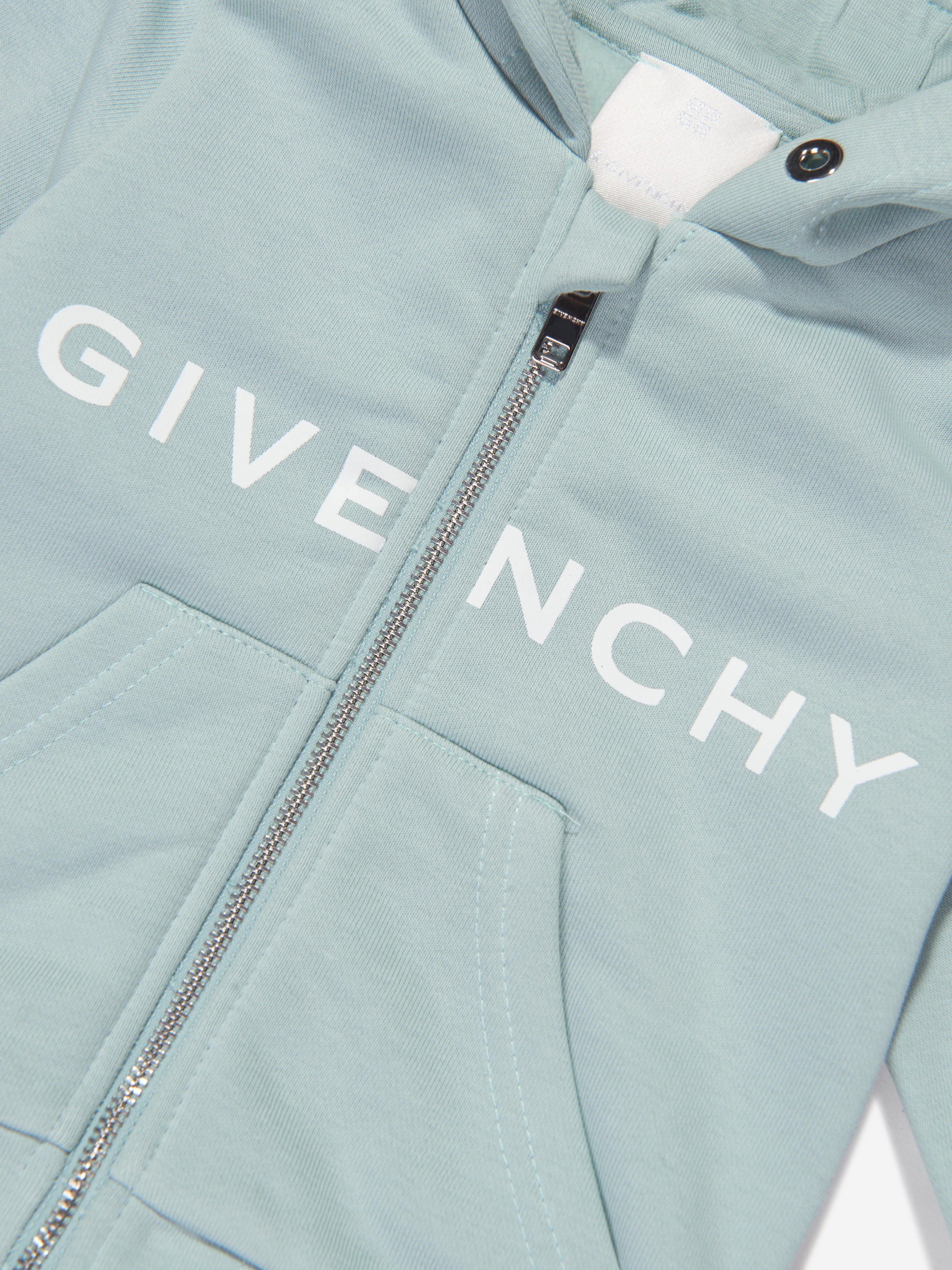 Givenchy Baby Boys Zip Up Top in Blue