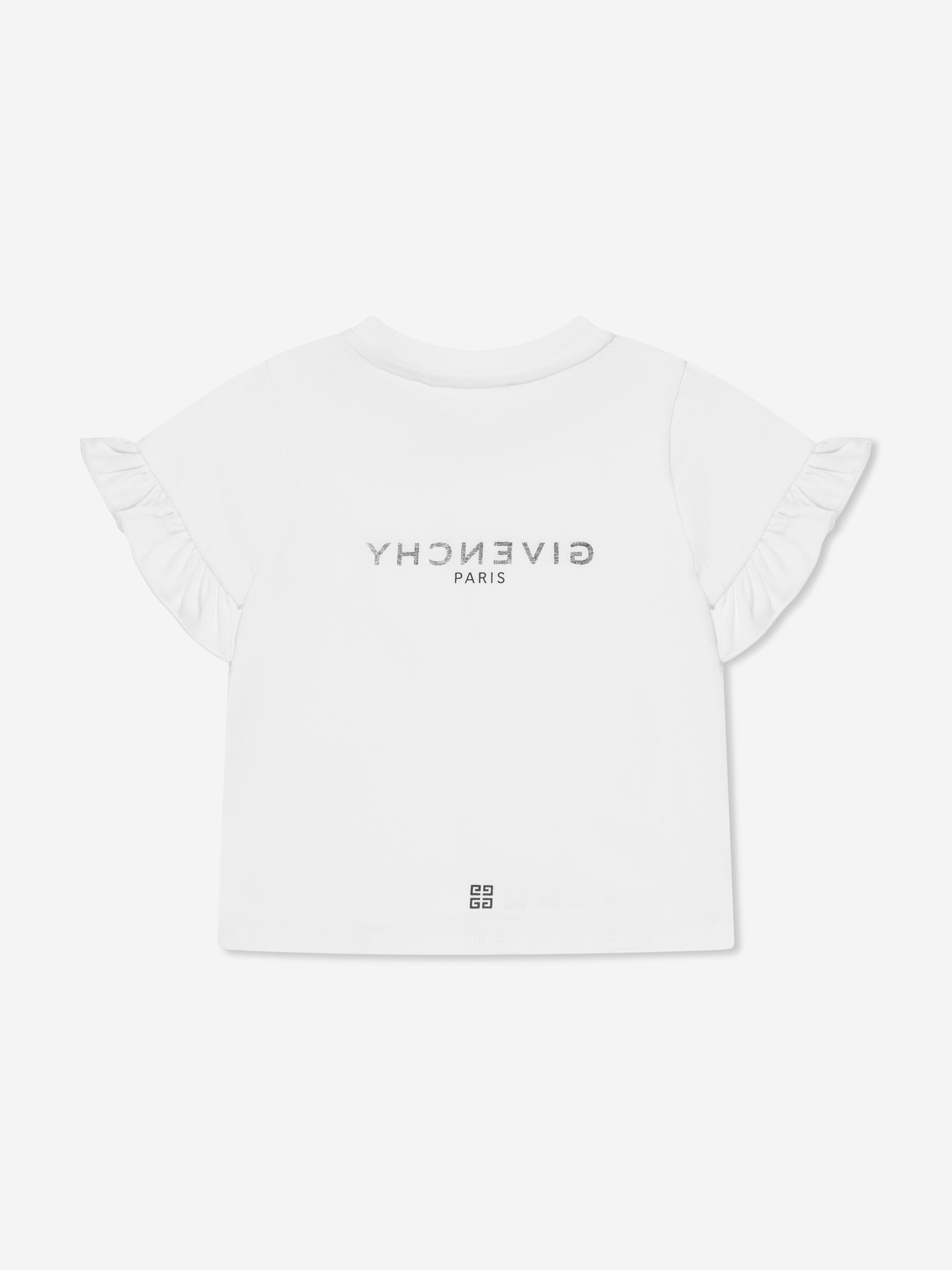 Givenchy Baby Girls Logo T-Shirt in White