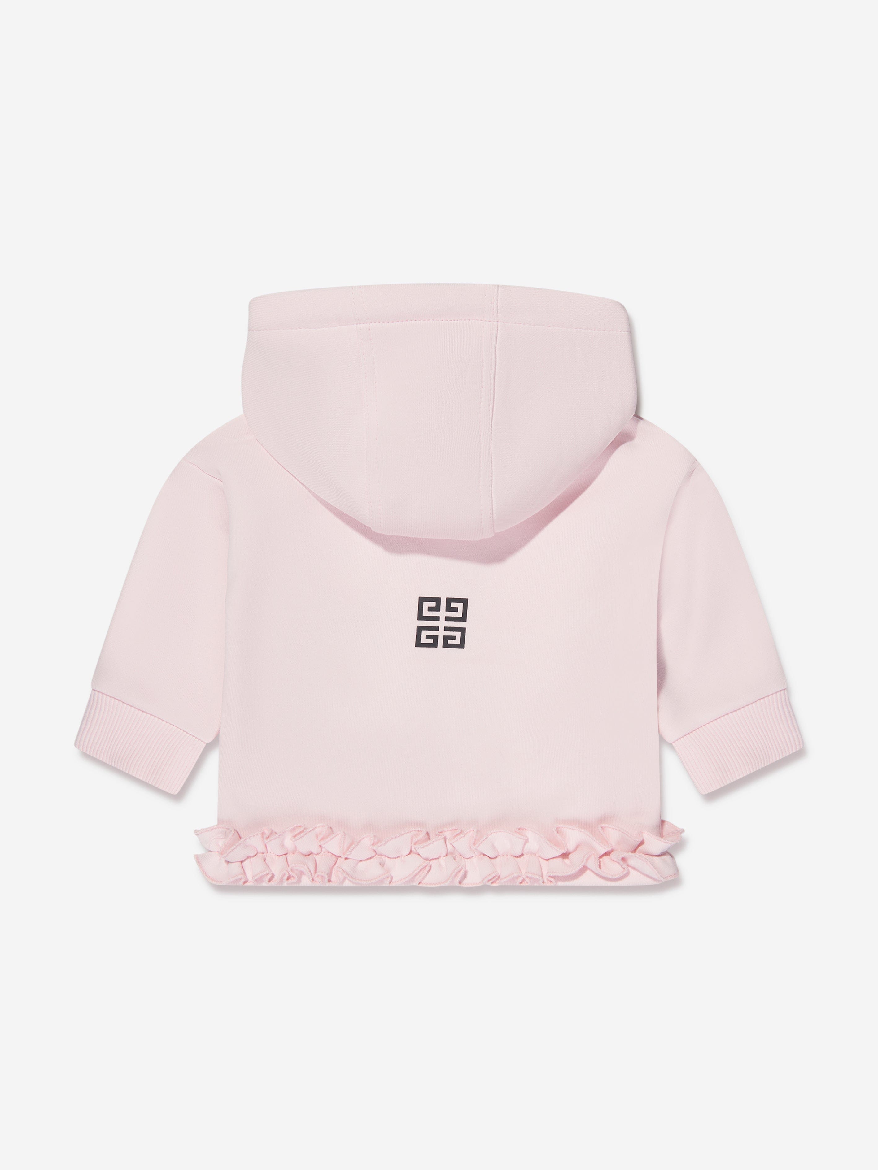 Givenchy Baby Girls Zip Up Top in Pink