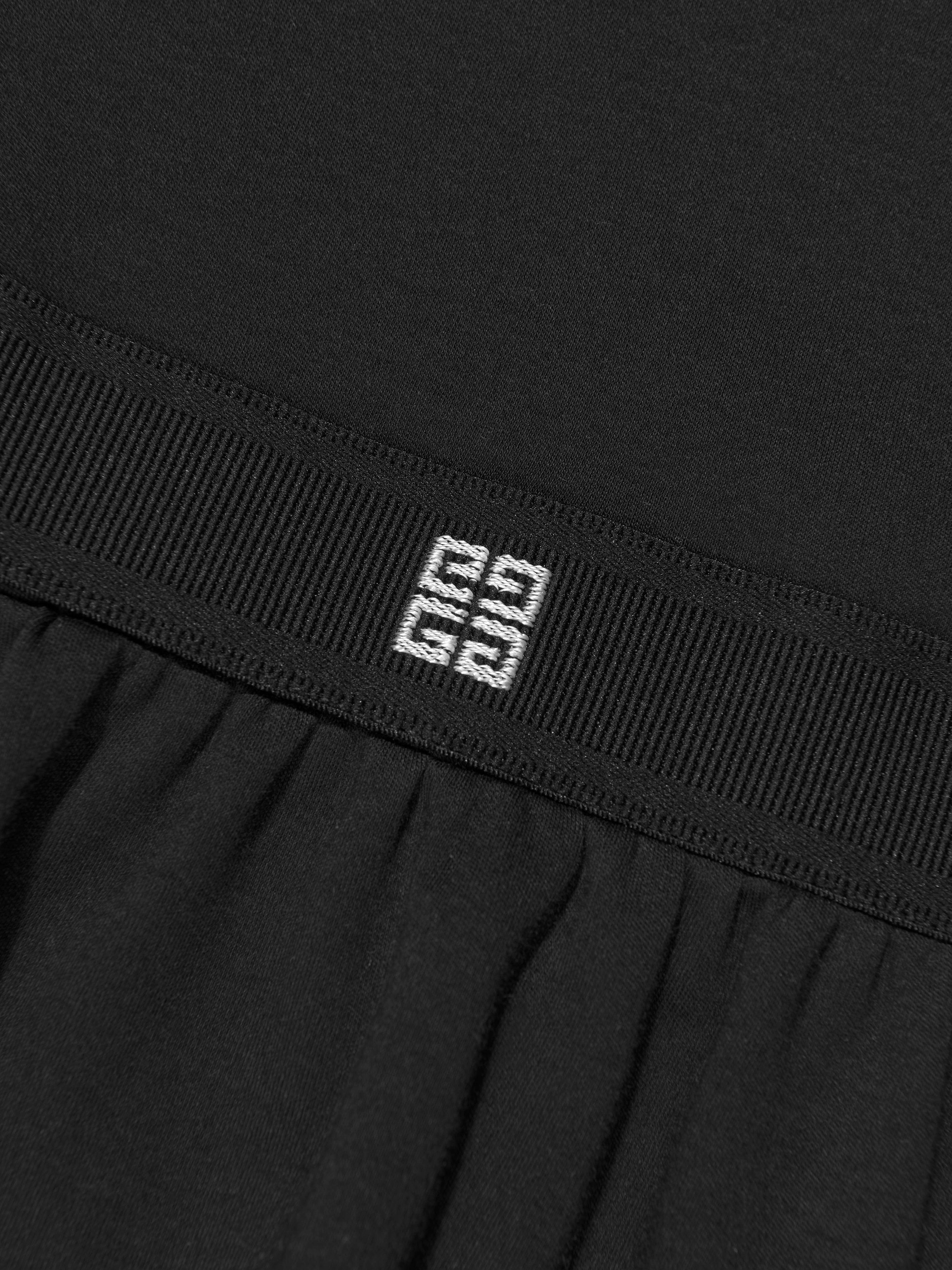 Givenchy Girls Jersey Logo Dress in Black