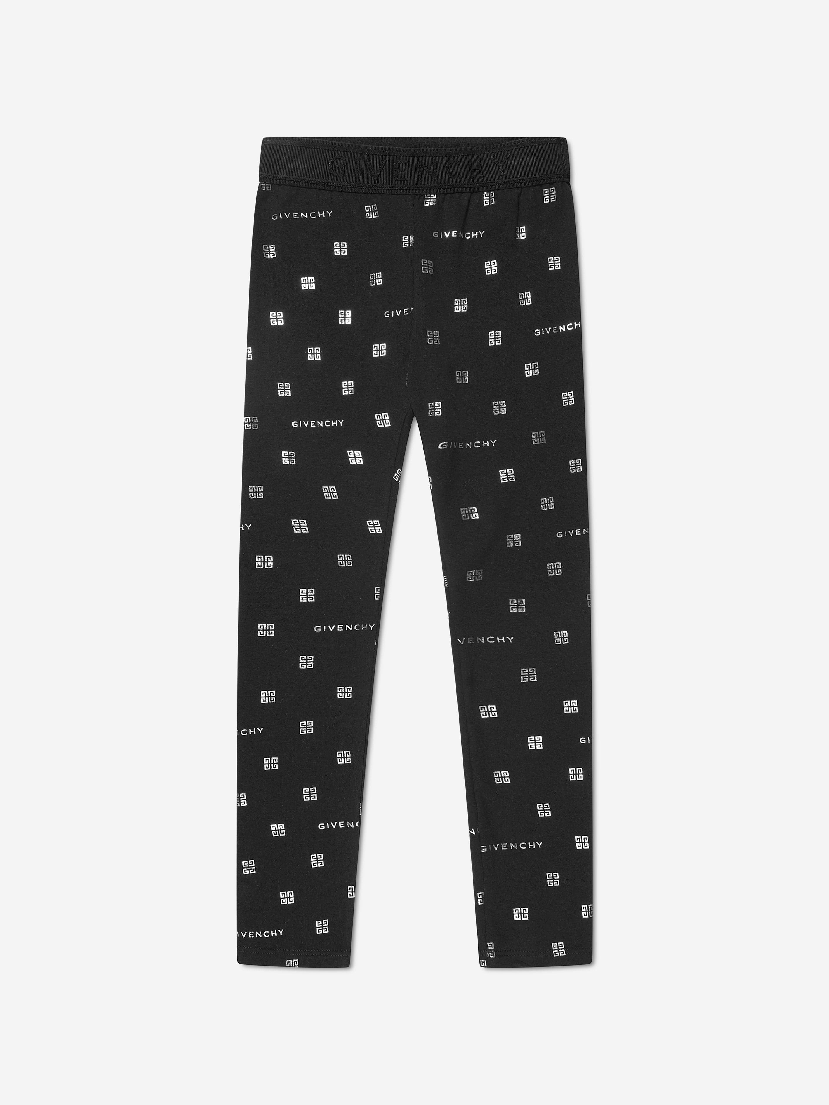 Givenchy Girls 4G Logo Leggings in Black