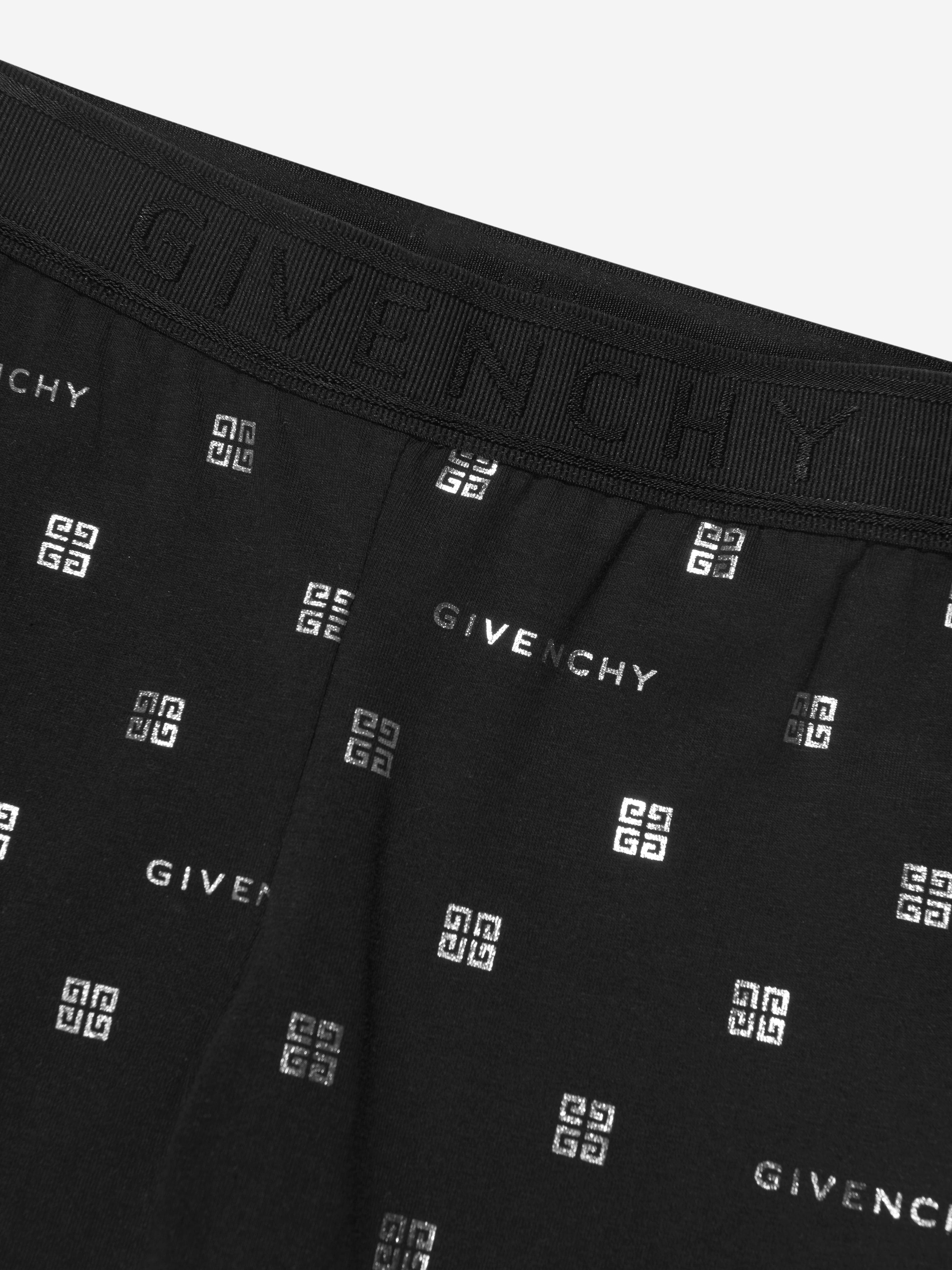 Givenchy Girls 4G Logo Leggings in Black