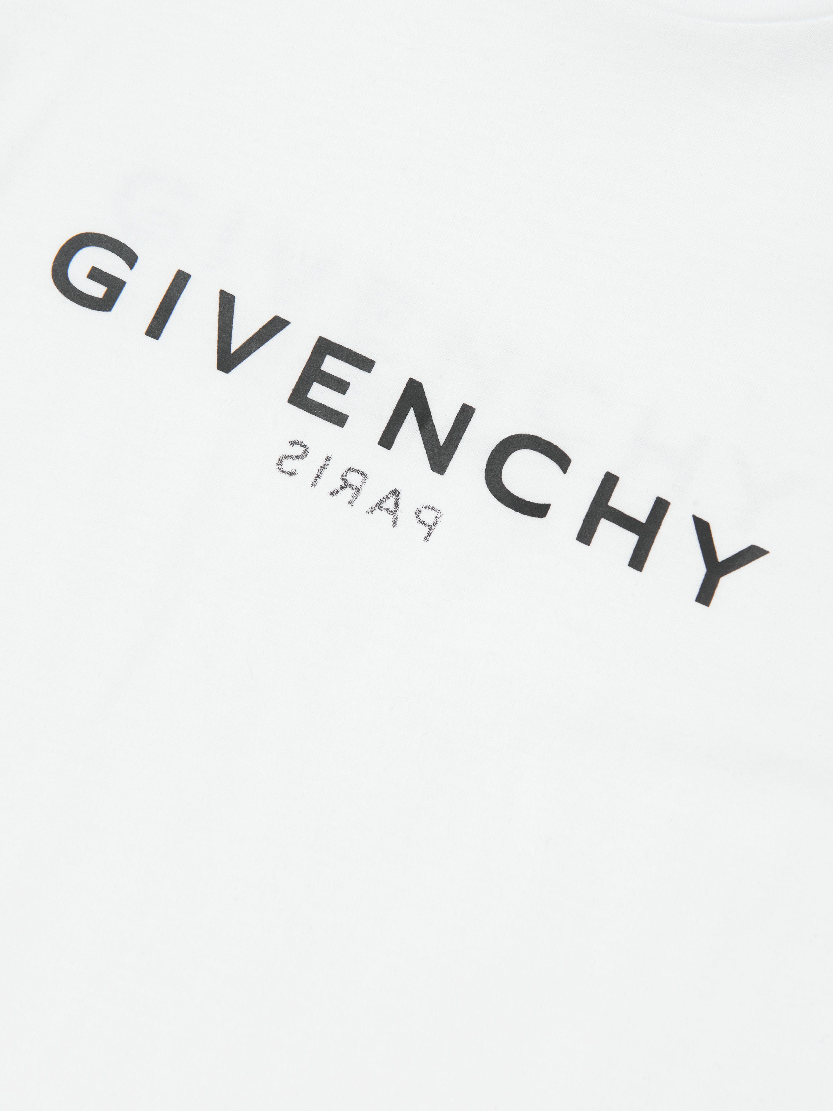 Givenchy Girls Logo T-Shirt in White