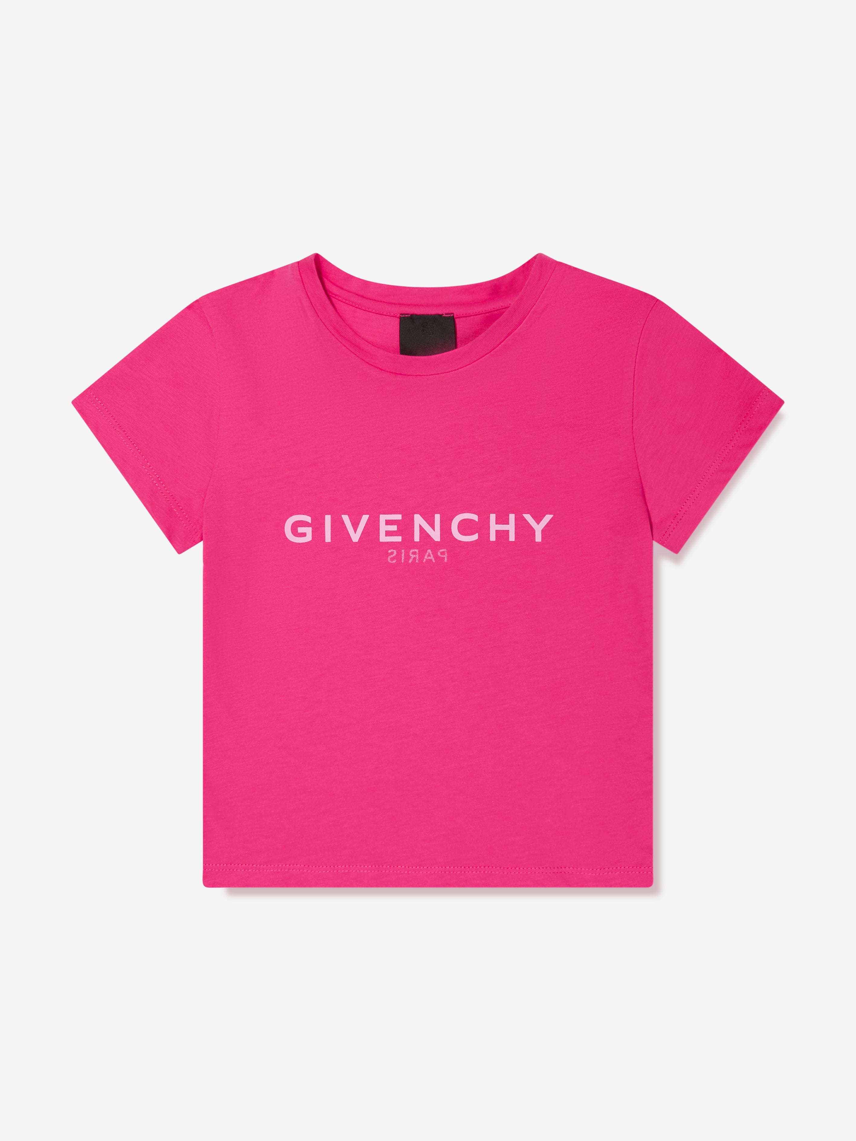 Givenchy Girls Logo T-Shirt in Pink