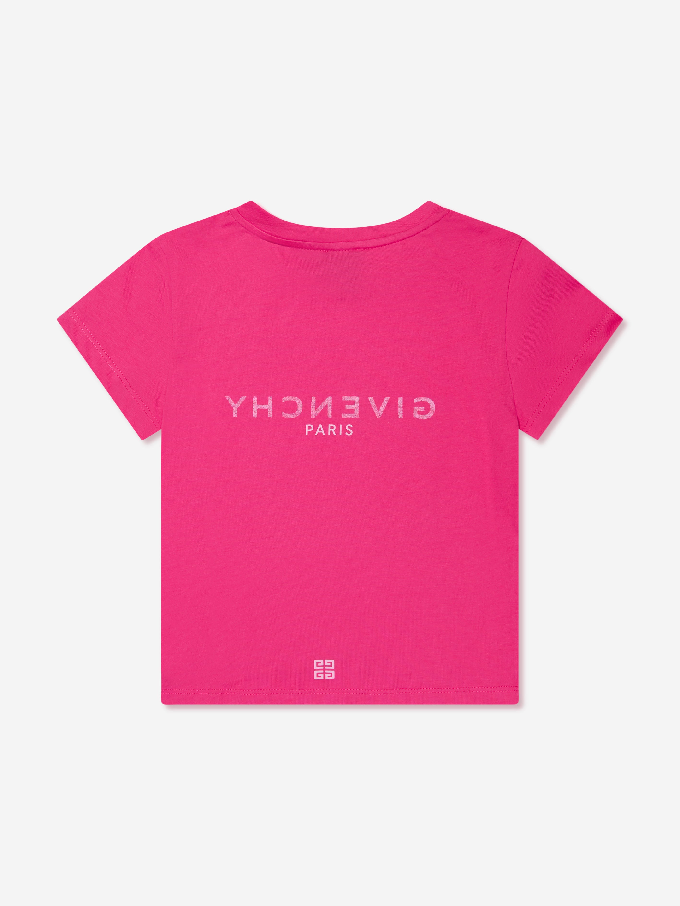 Givenchy Girls Logo T-Shirt in Pink