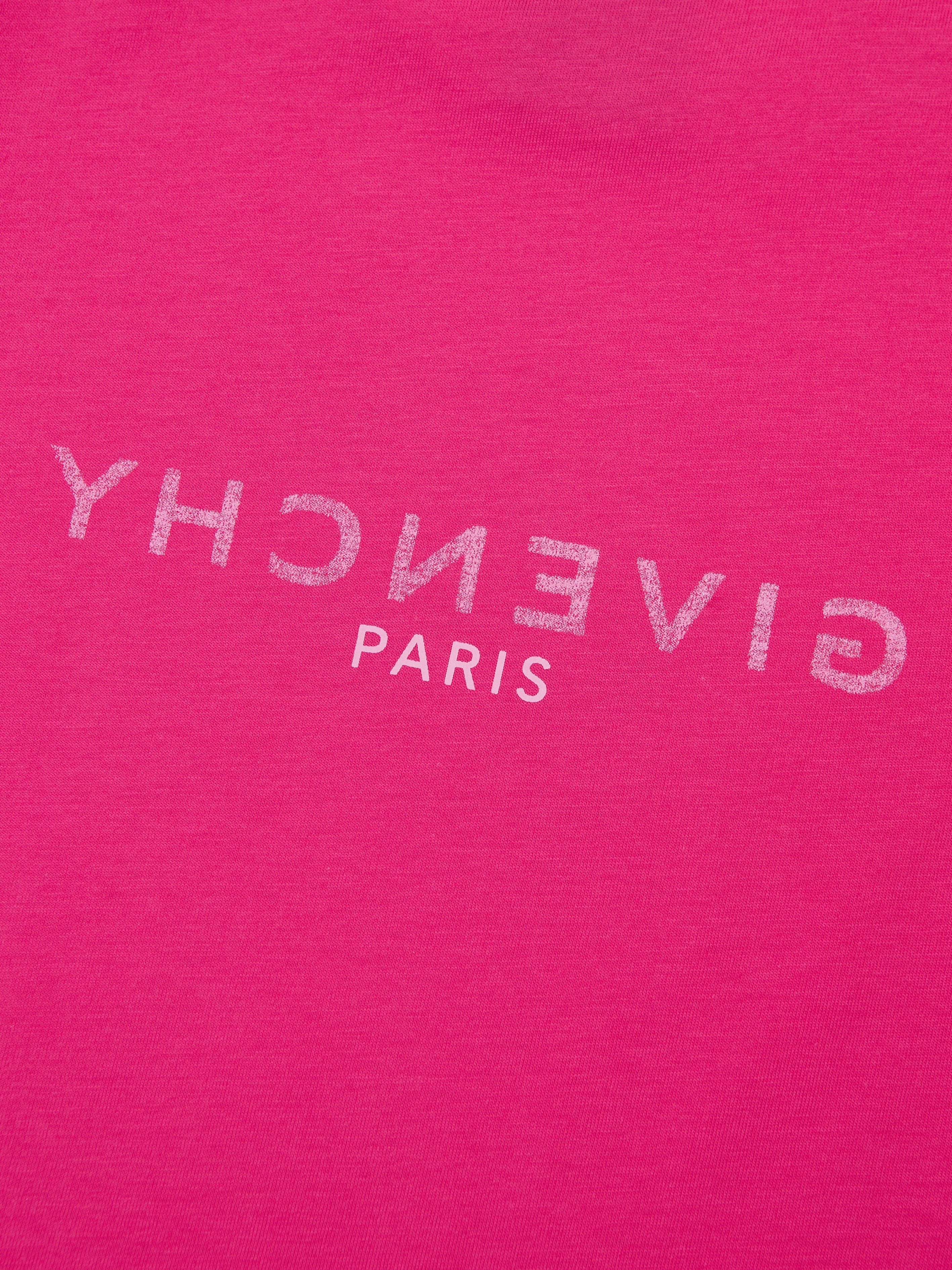 Givenchy Girls Logo T-Shirt in Pink