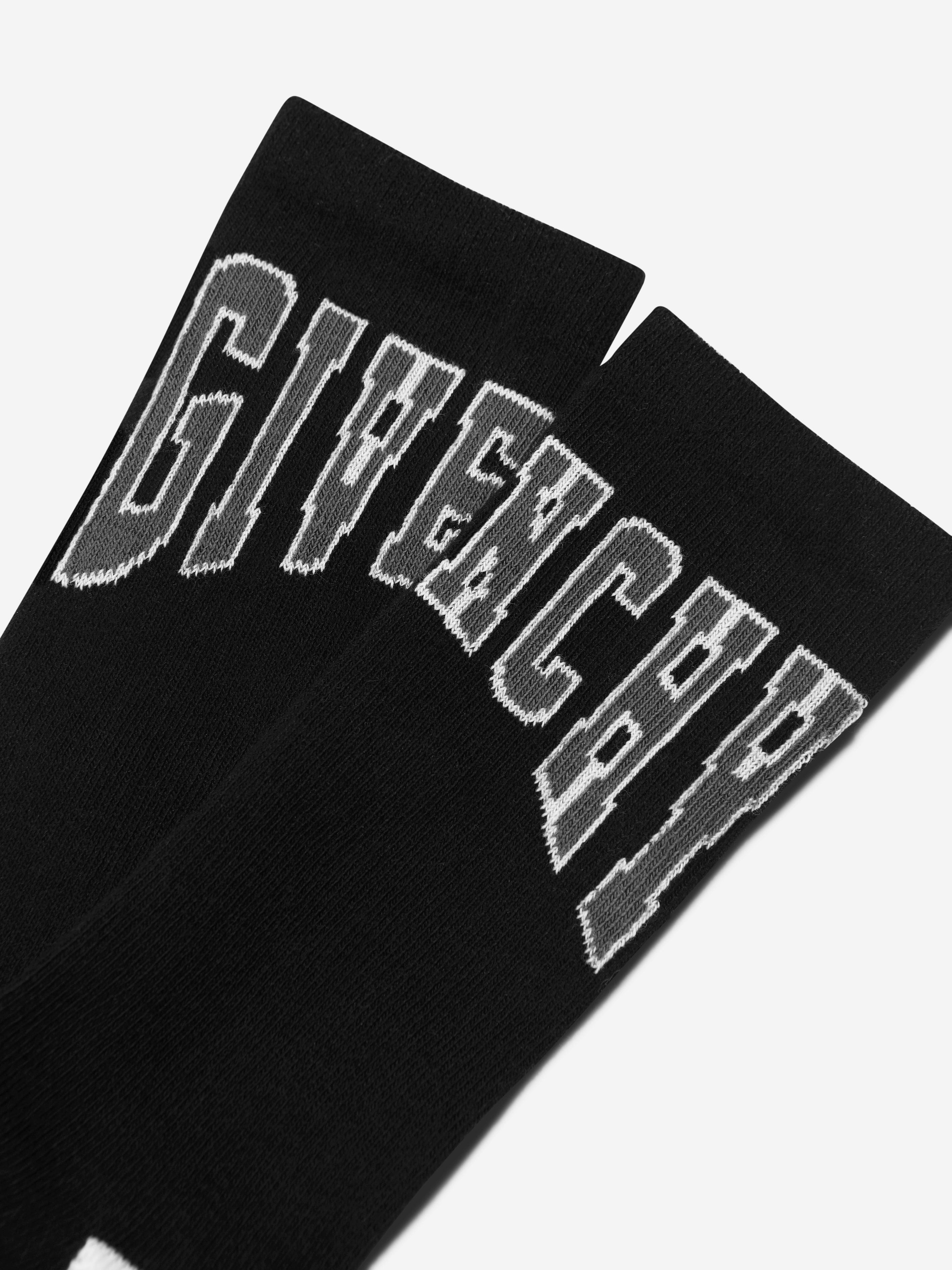 Givenchy Boys Logo Socks in Black